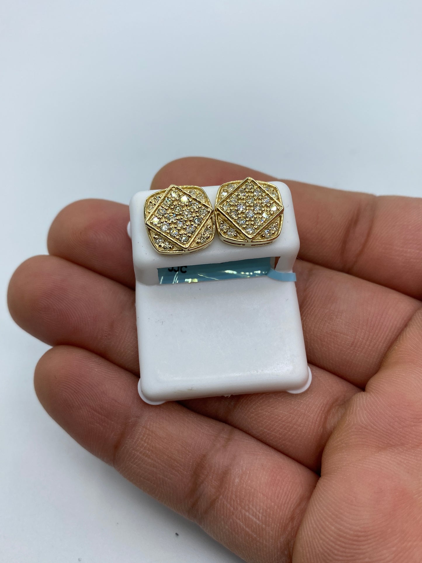 Square Infinity Earrings Jumbo