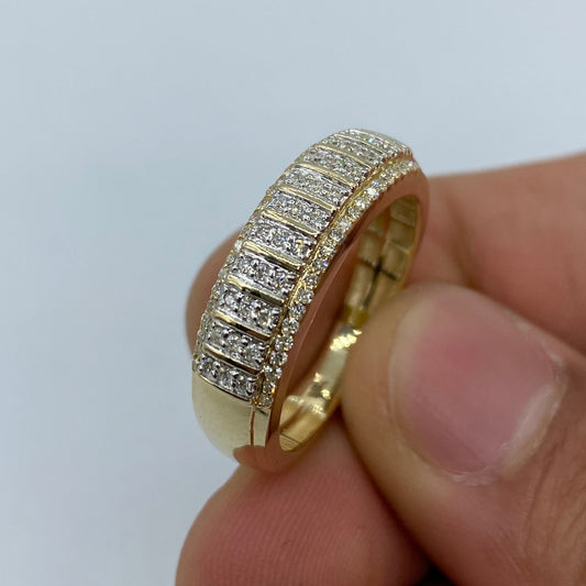 10K Diamond Band Style #5