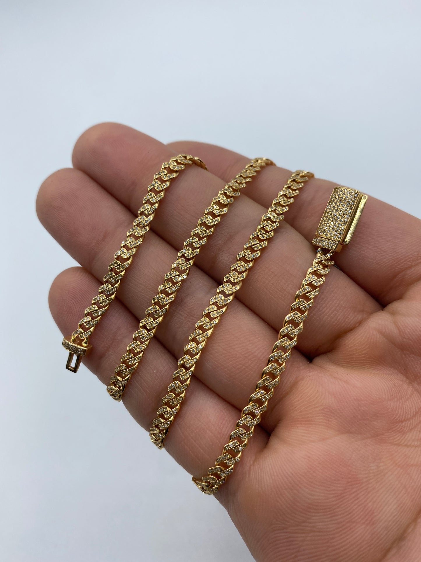 14K Cuban Chain 4mm, 20in