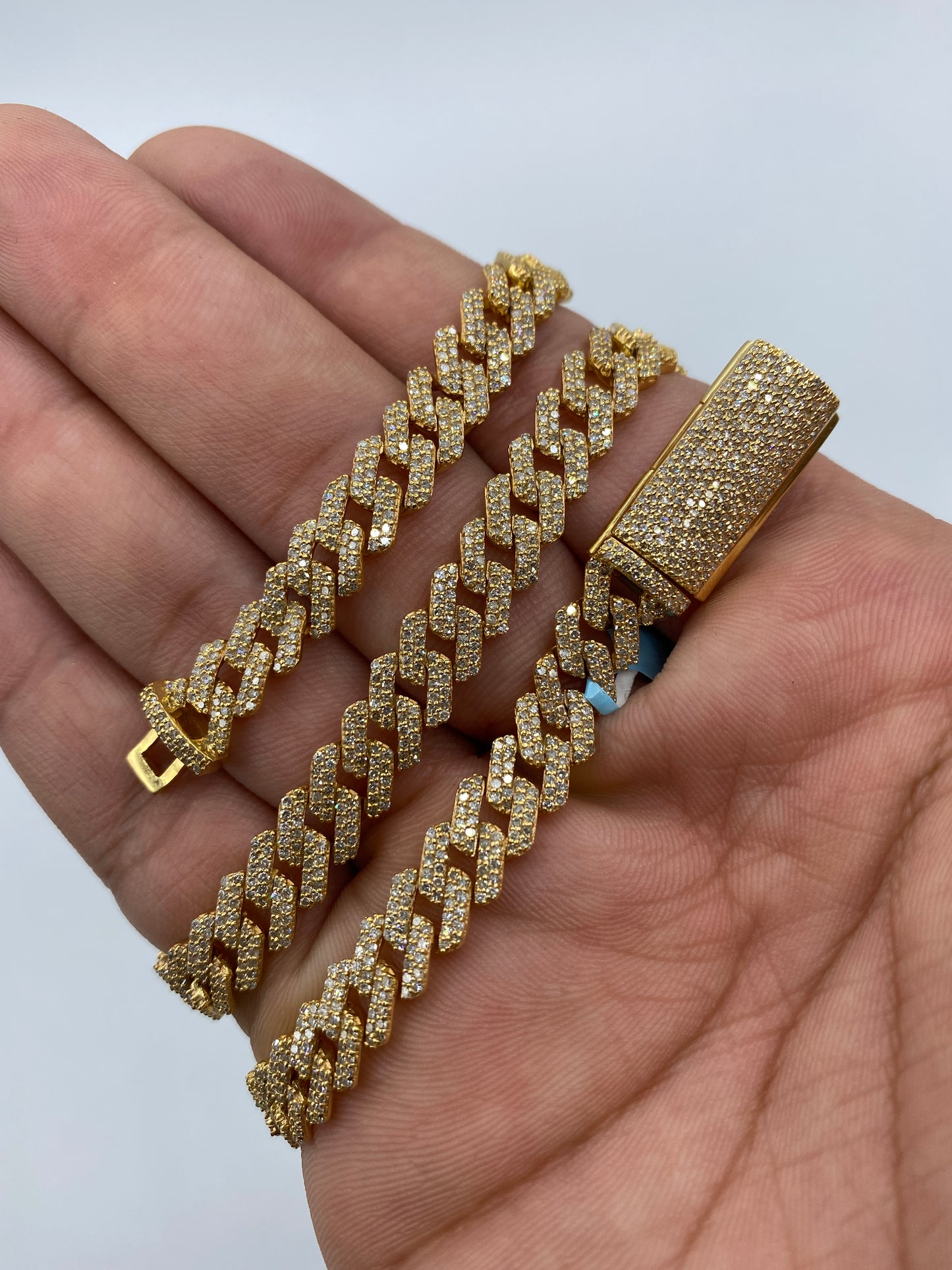 14K Cuban Chain 8mm, 16in