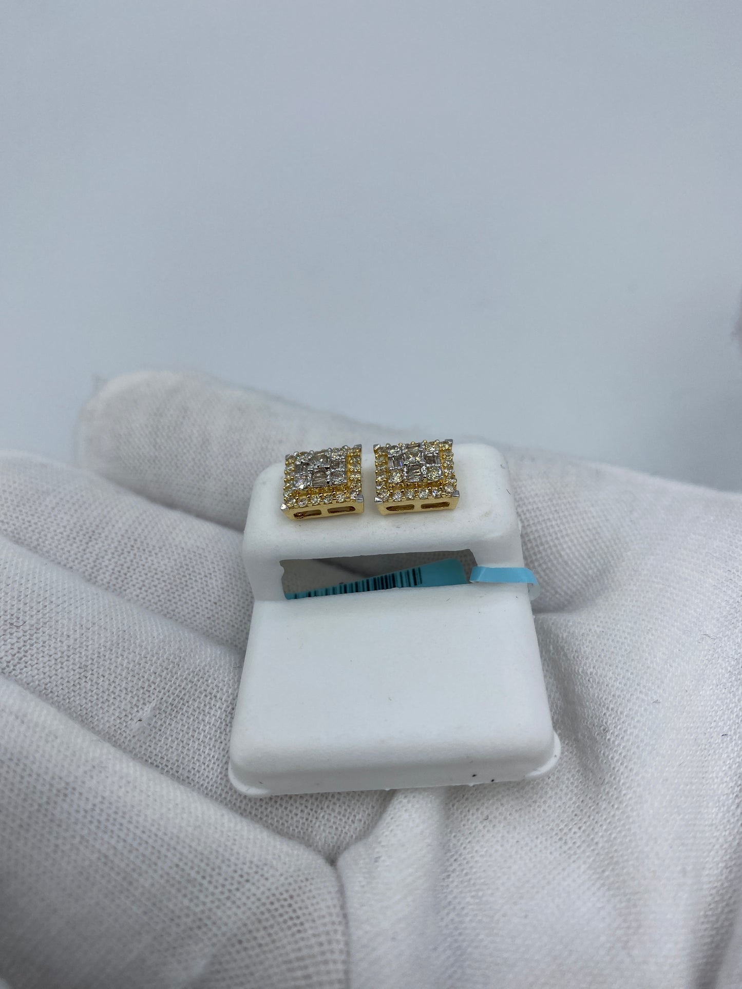 Square Baguette Earrings
