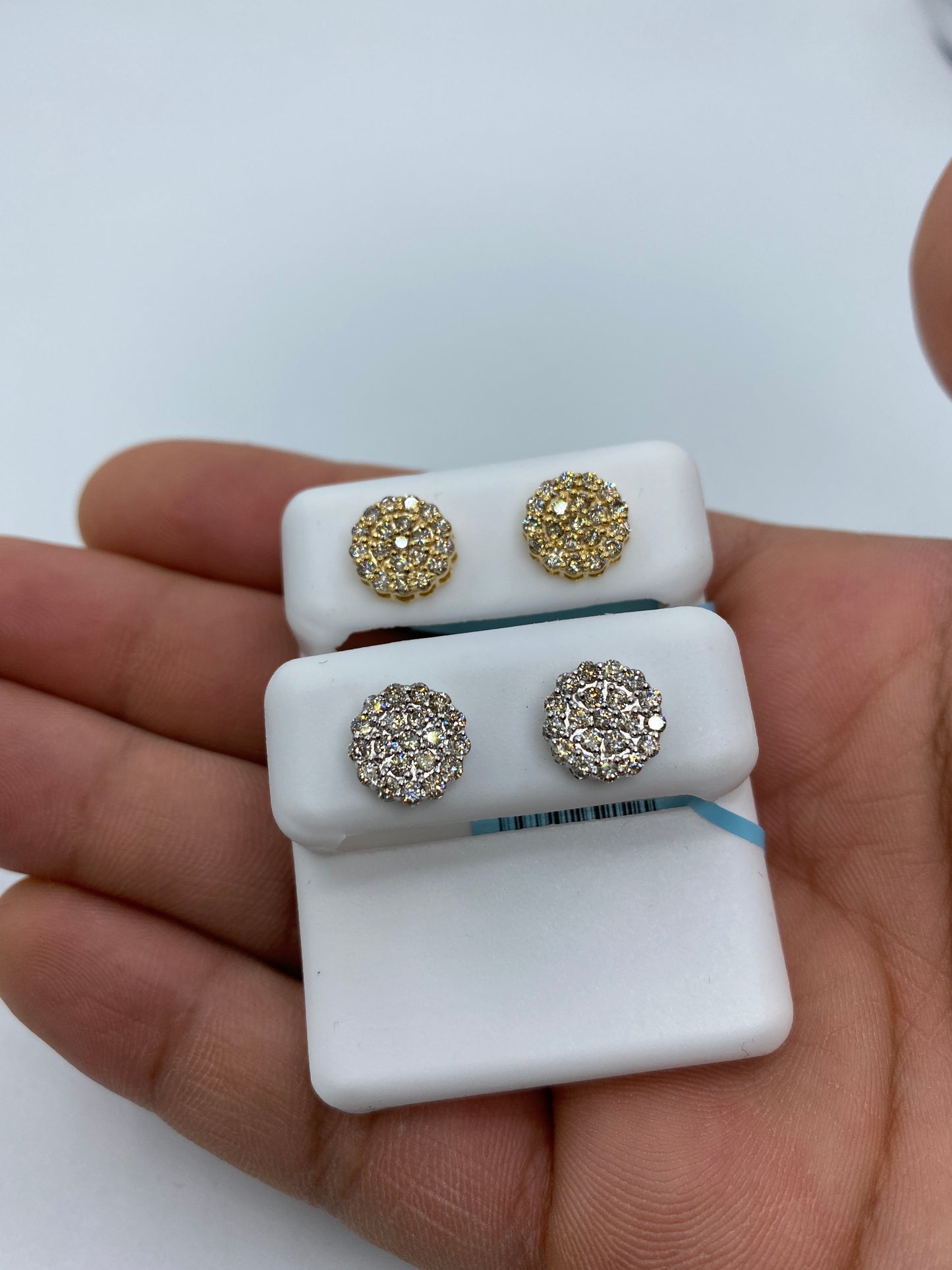 Circle Flower Earrings