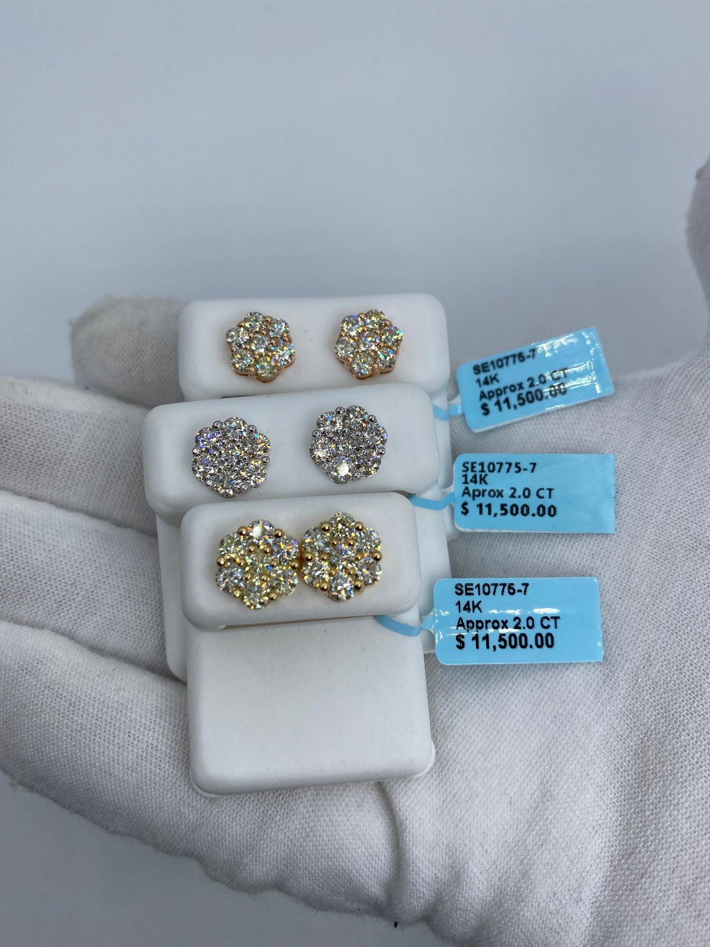 Flower Earrings Size #7