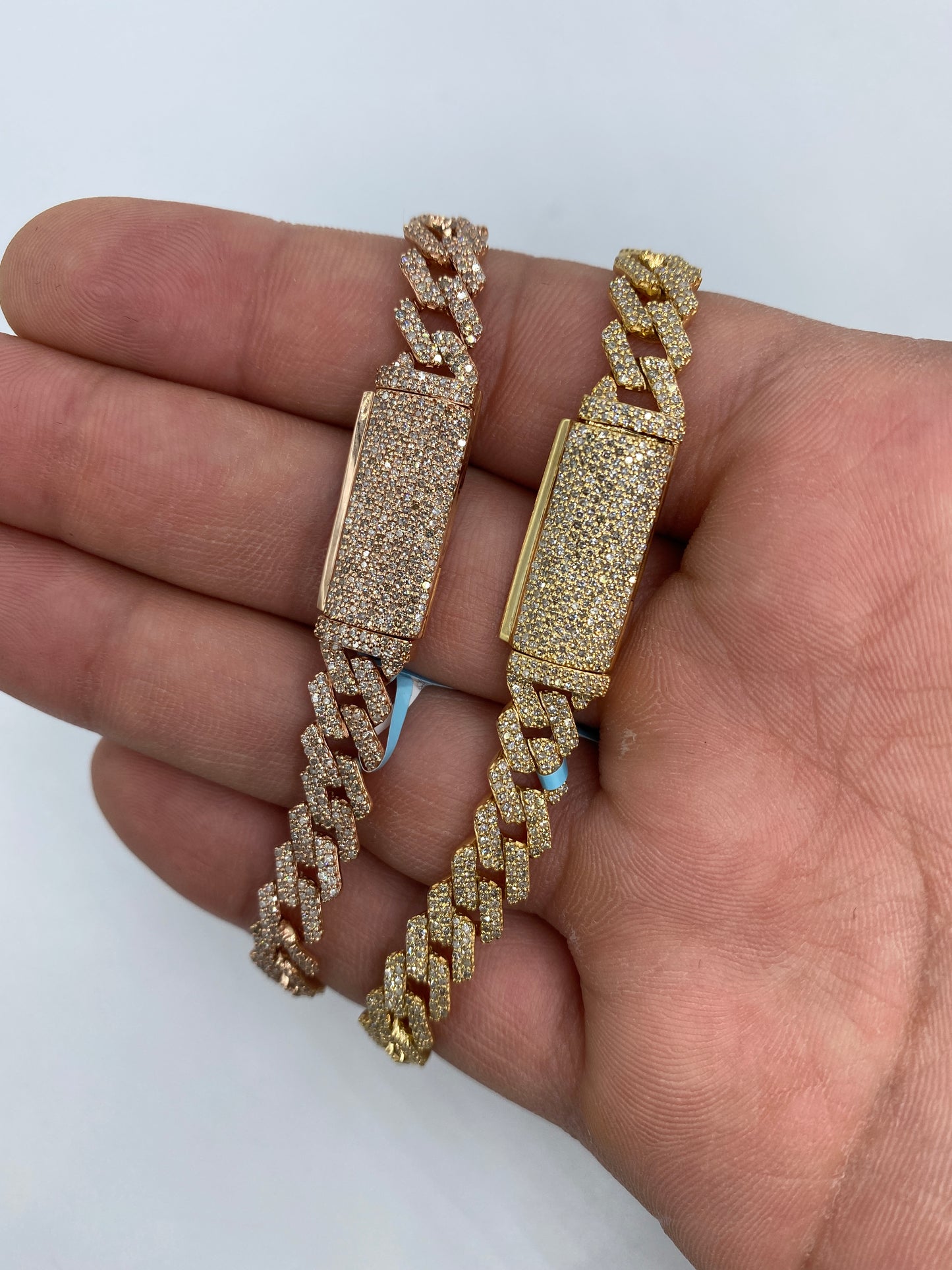 14K Cuban Bracelet 8mm, 7.5in