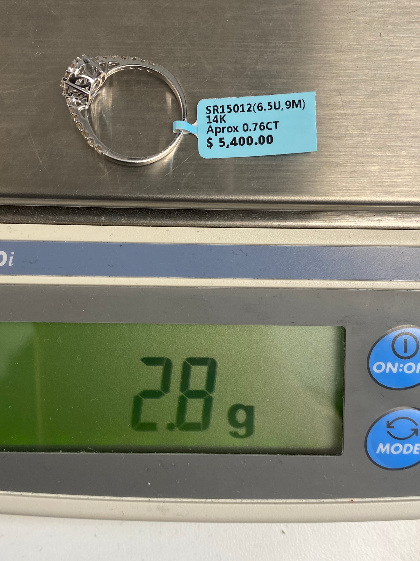 Circle Engagement Ring