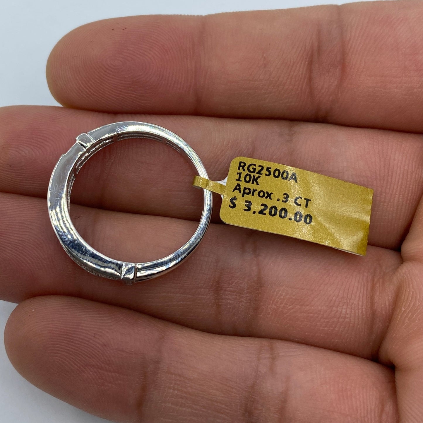 10K Diamond Band Style #7