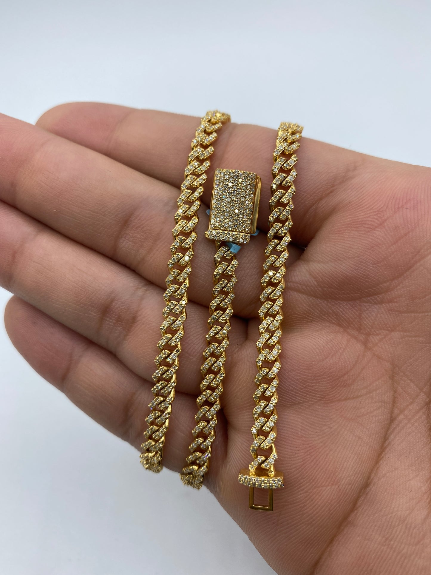14K Cuban Chain 4.5mm, 16in