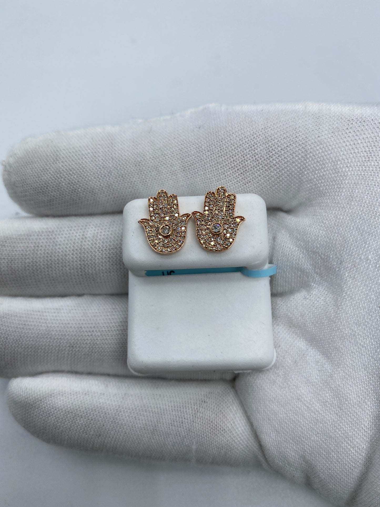 Hamsa Earrings