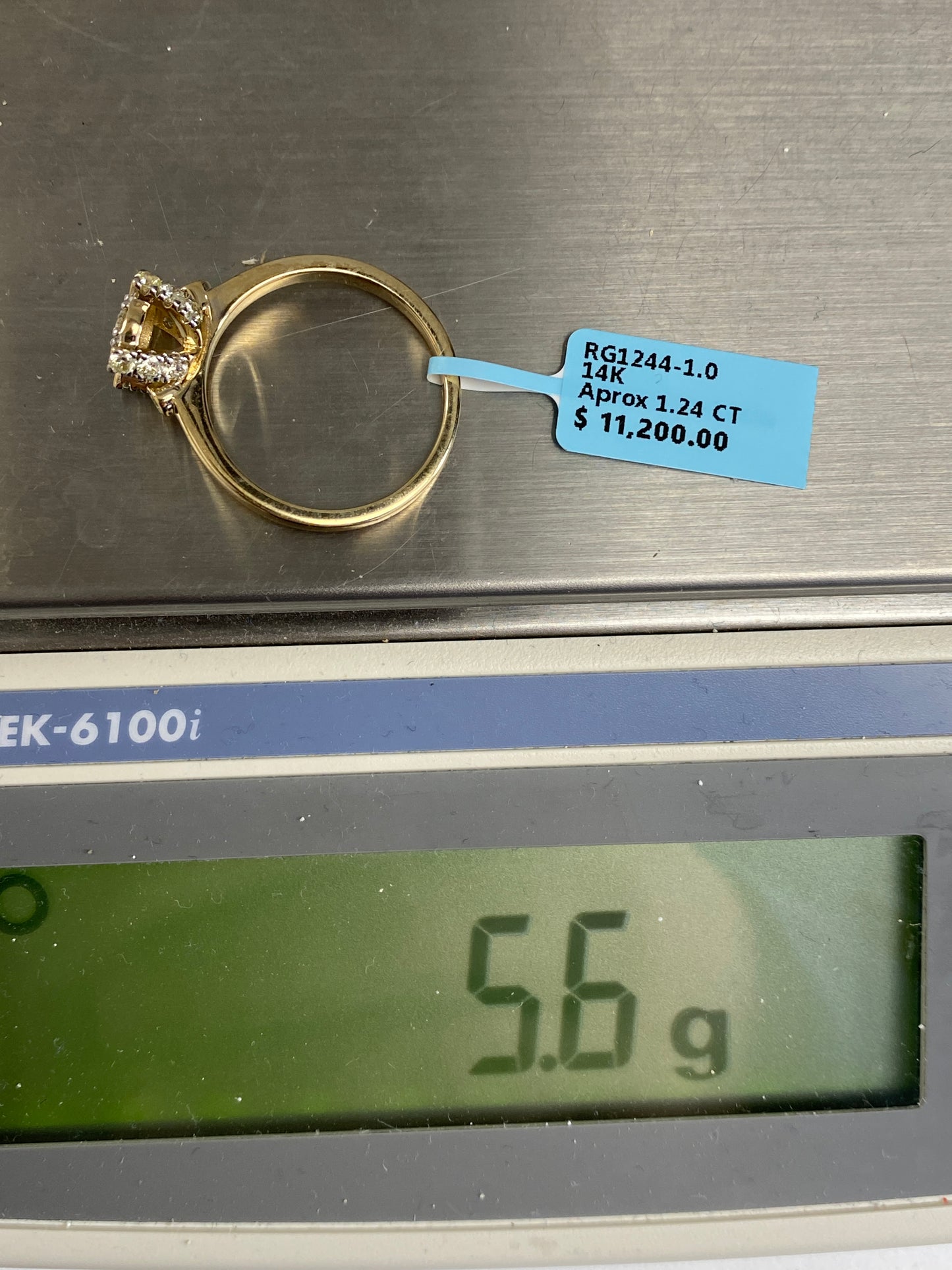 Flower Engagement Ring