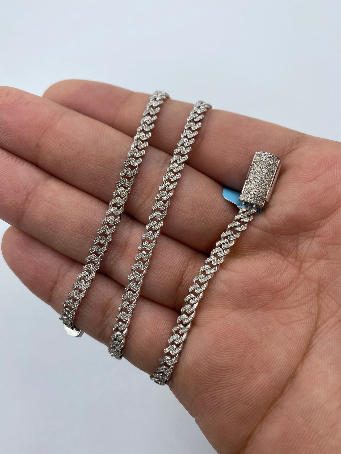 14K Cuban Chain 4mm, 16in