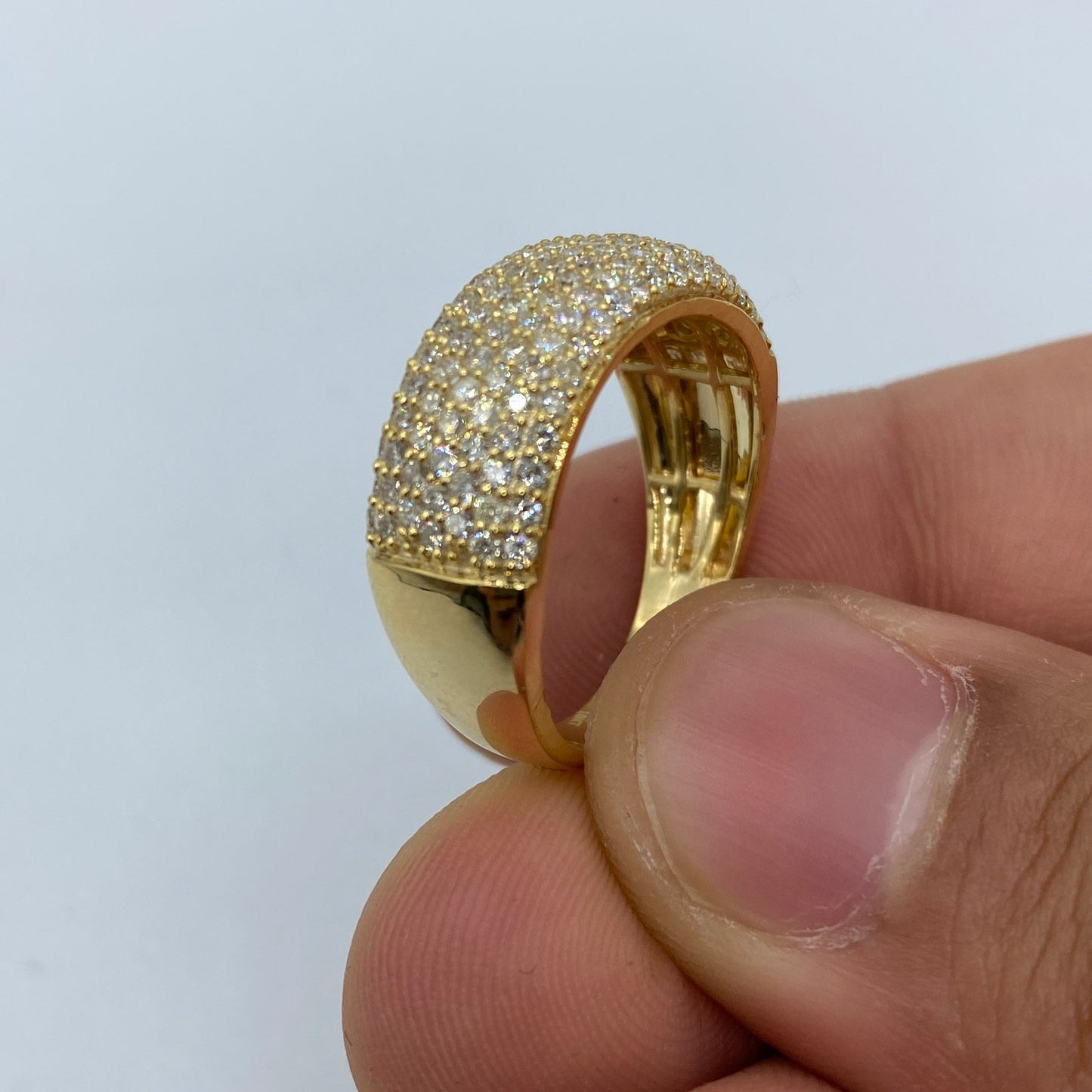 10K Diamond Band Style #8