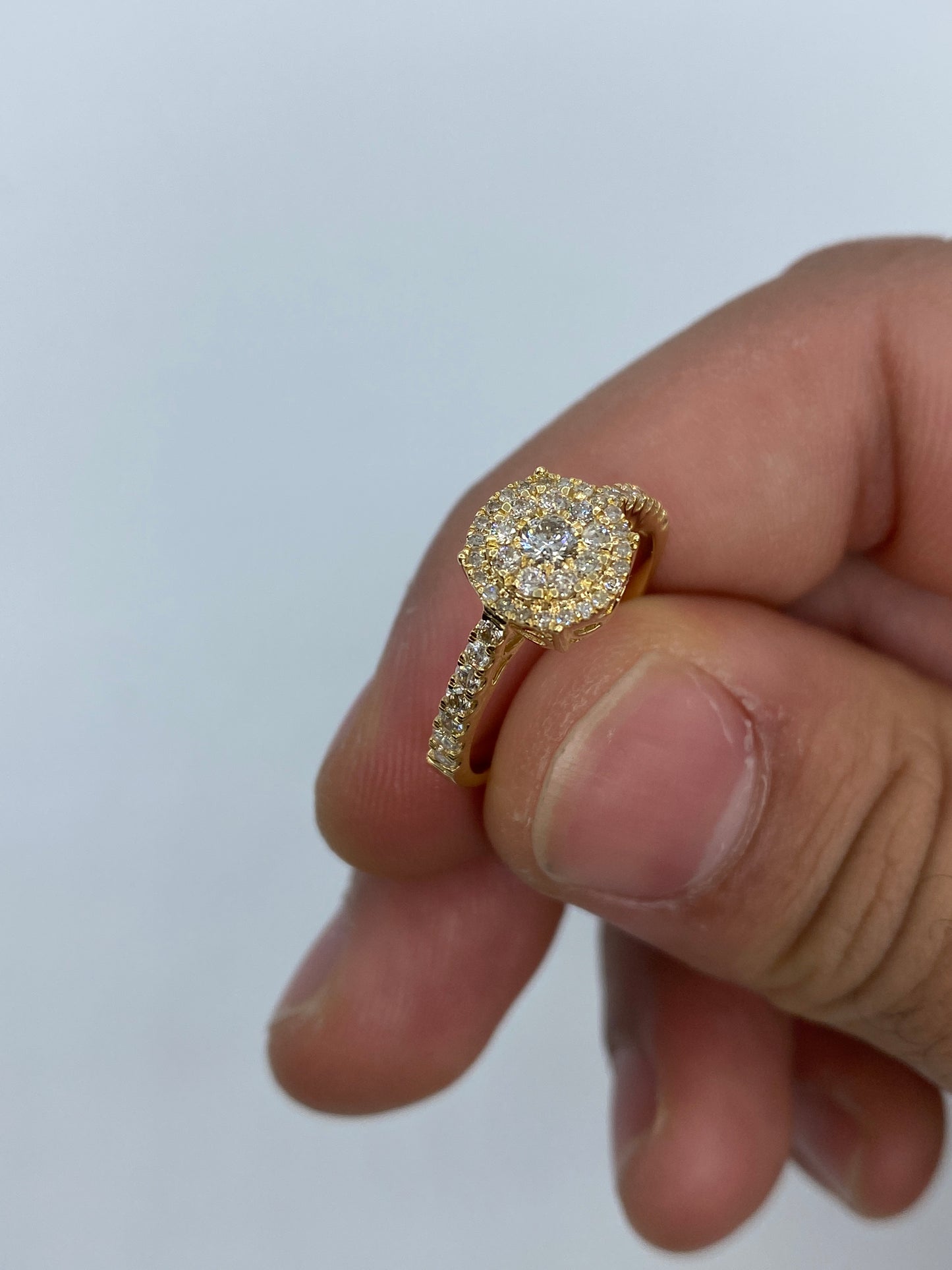 Circle Engagement Ring