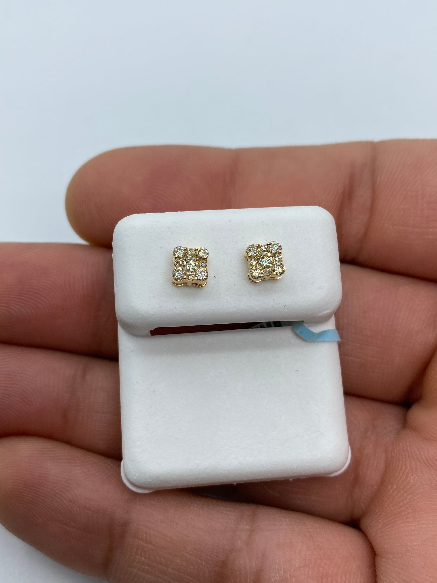 Square Stud Earrings Size #1