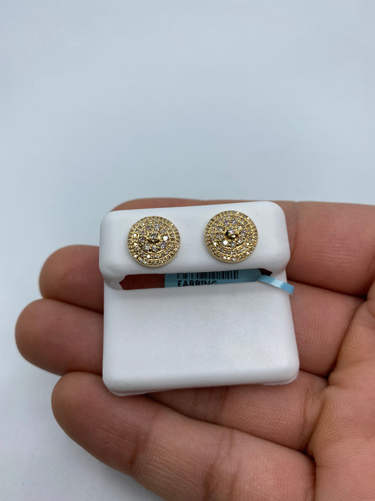 Circle Flat Earrings