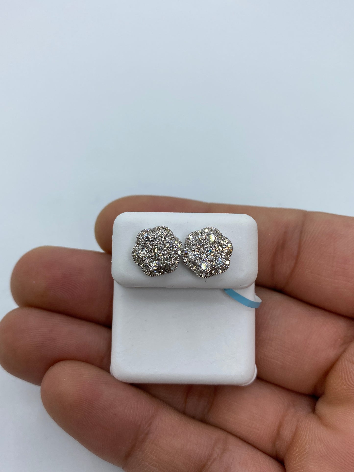 3D Flower Earrings Large