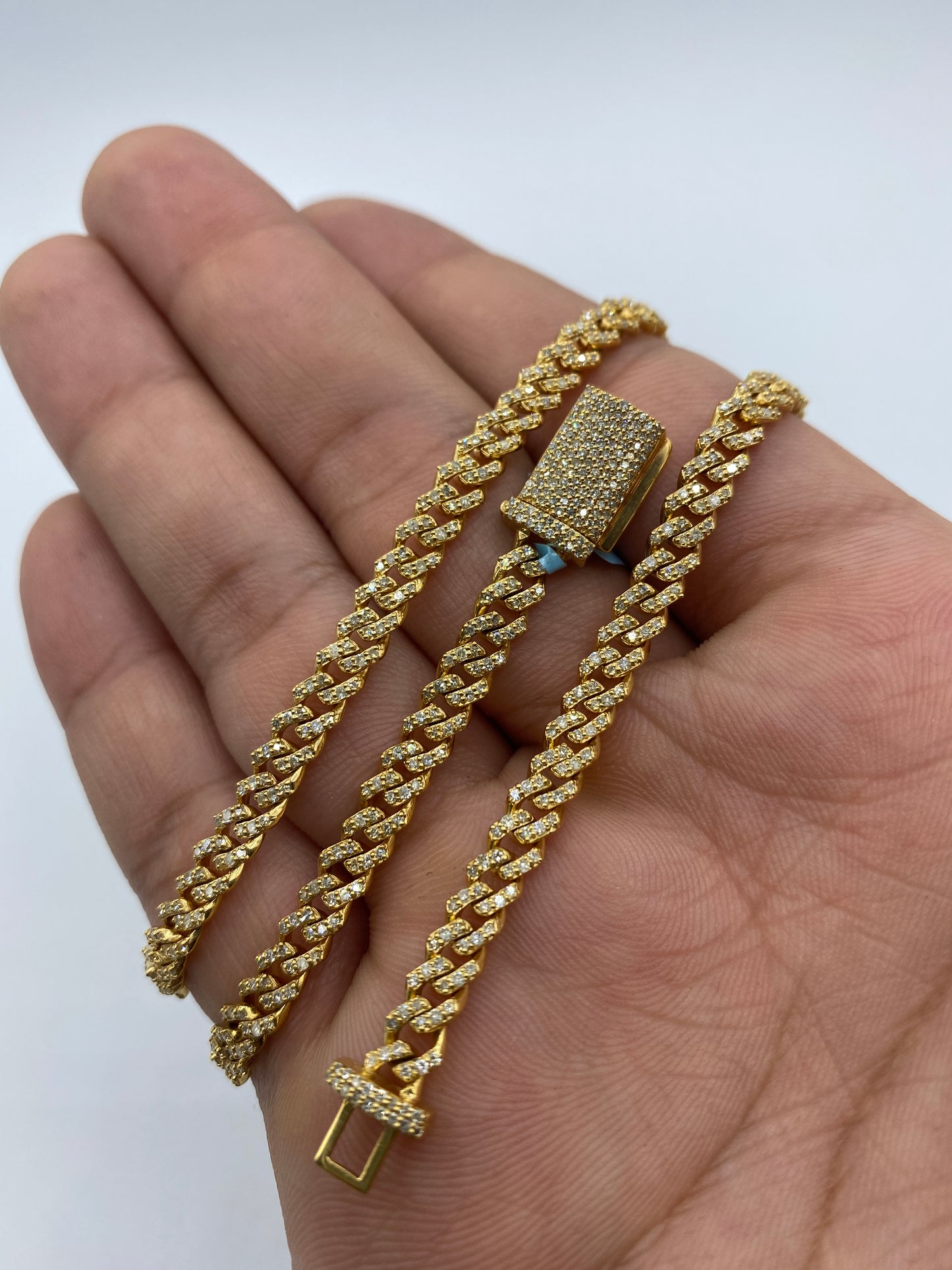 14K Cuban Chain 4.5mm, 16in