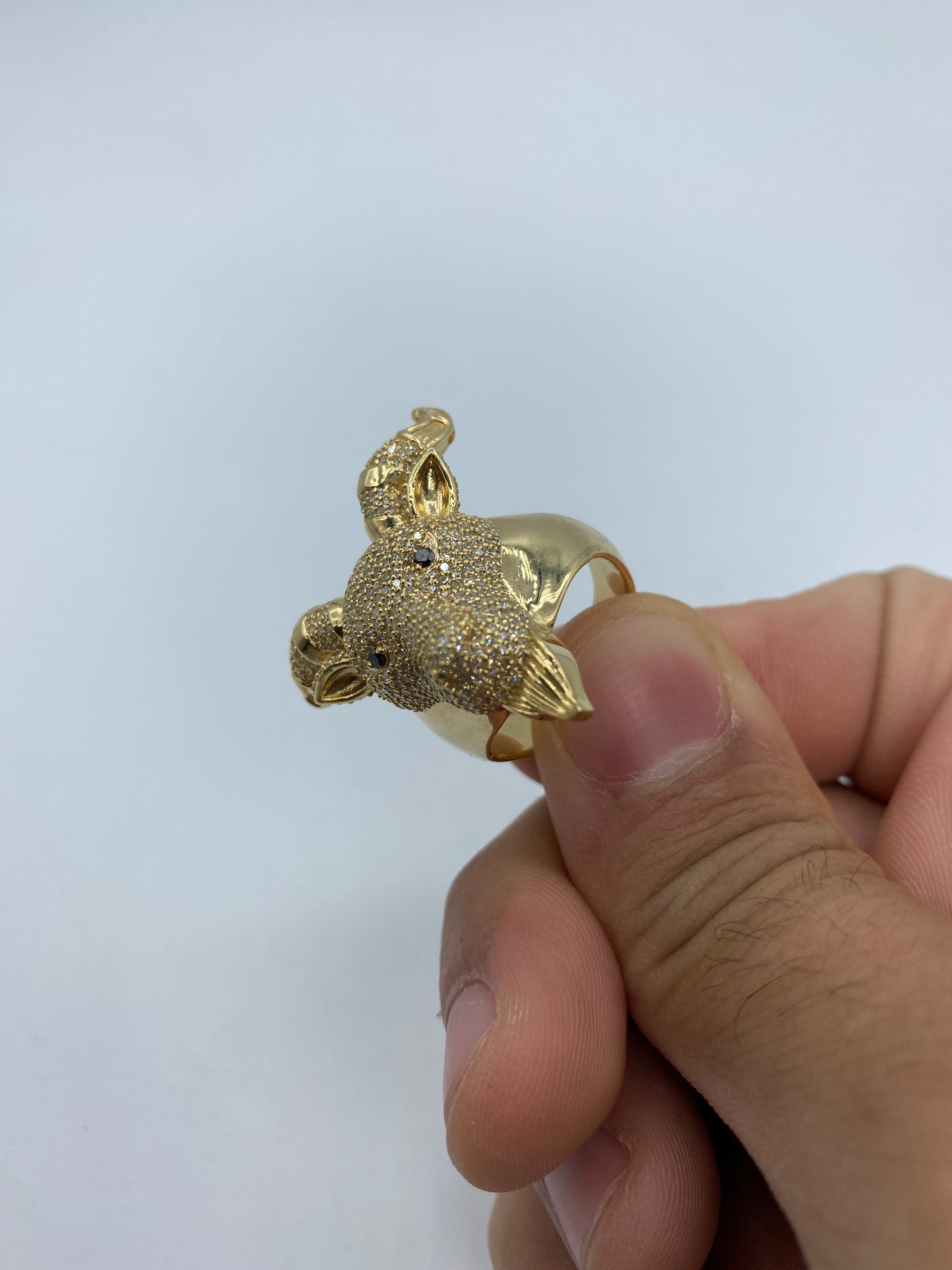 10K Goat Ring