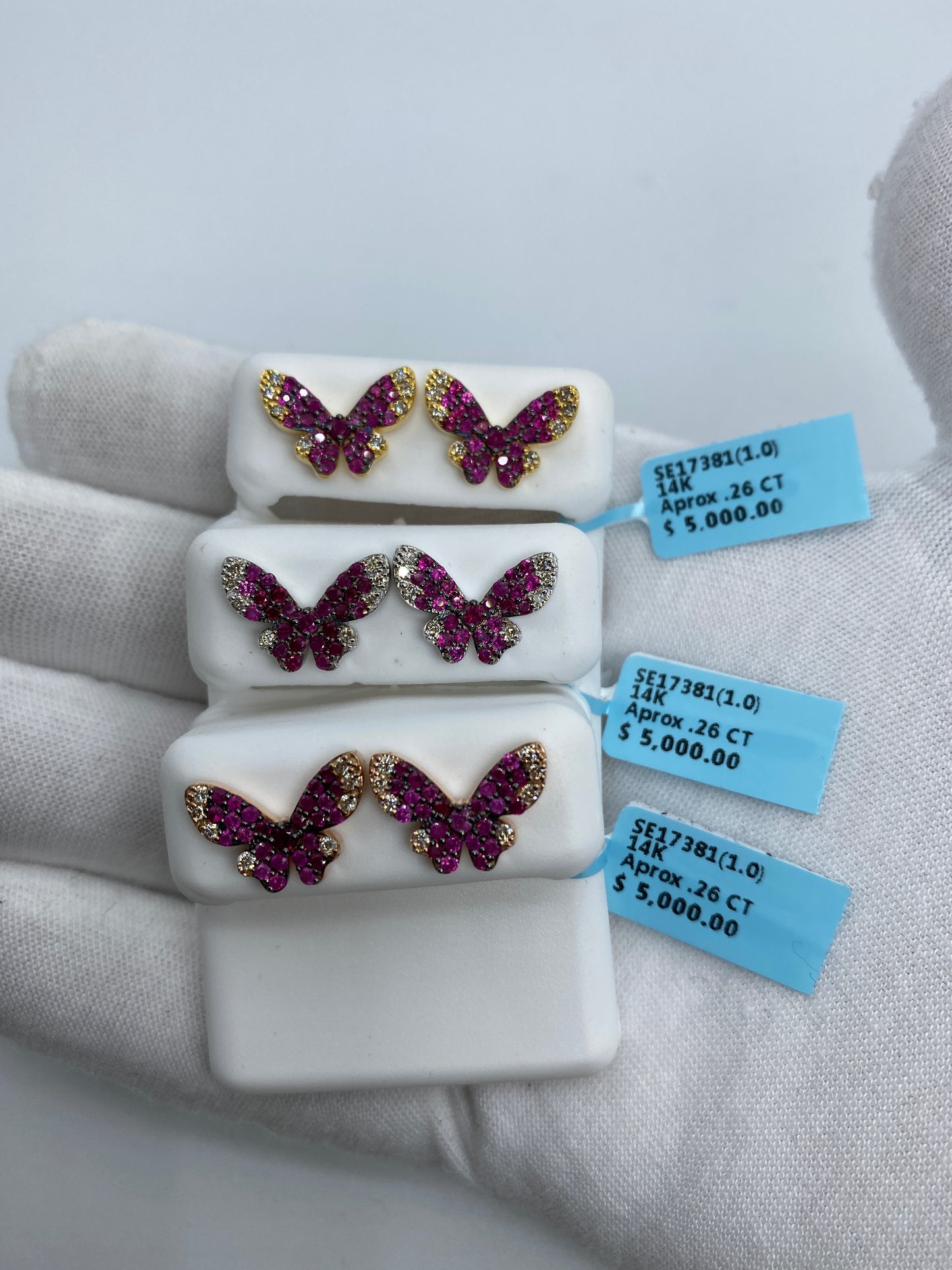 Color Butterfly Earrings