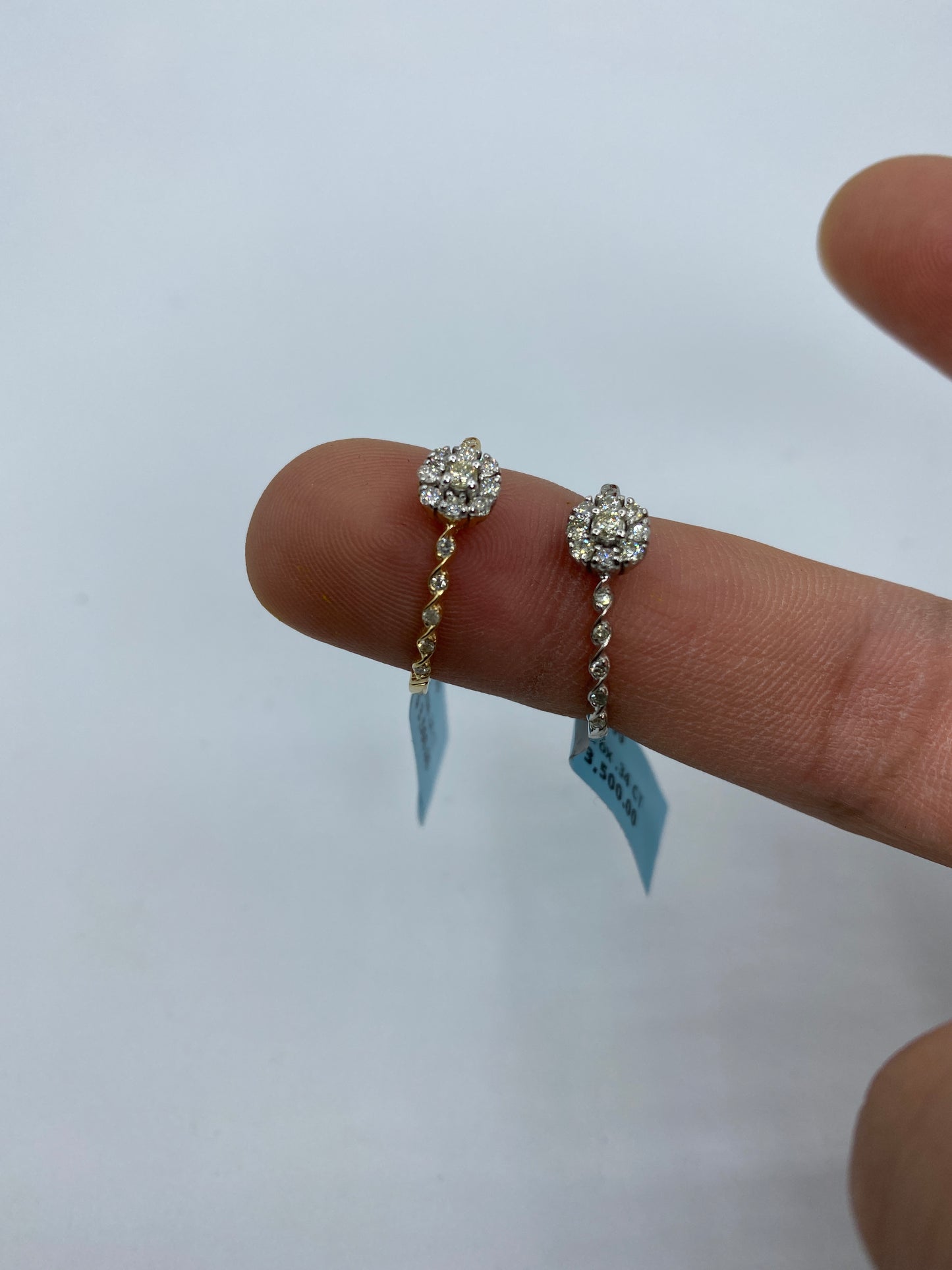 Flower Engagement Ring