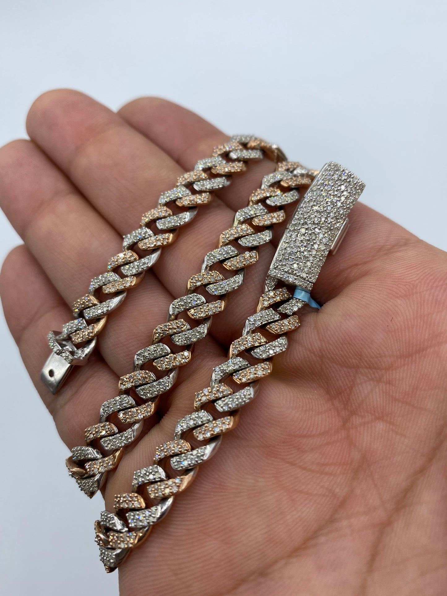 14K Cuban Chain 8mm, 16in