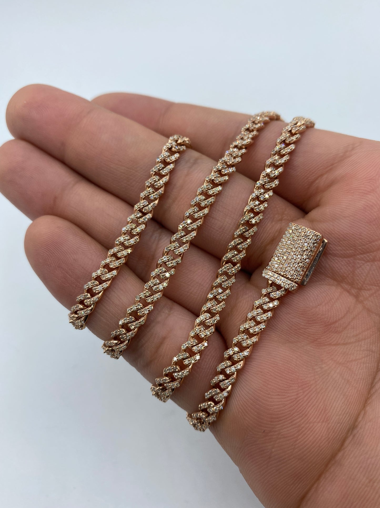 14K Cuban Chain 4.5mm, 22in