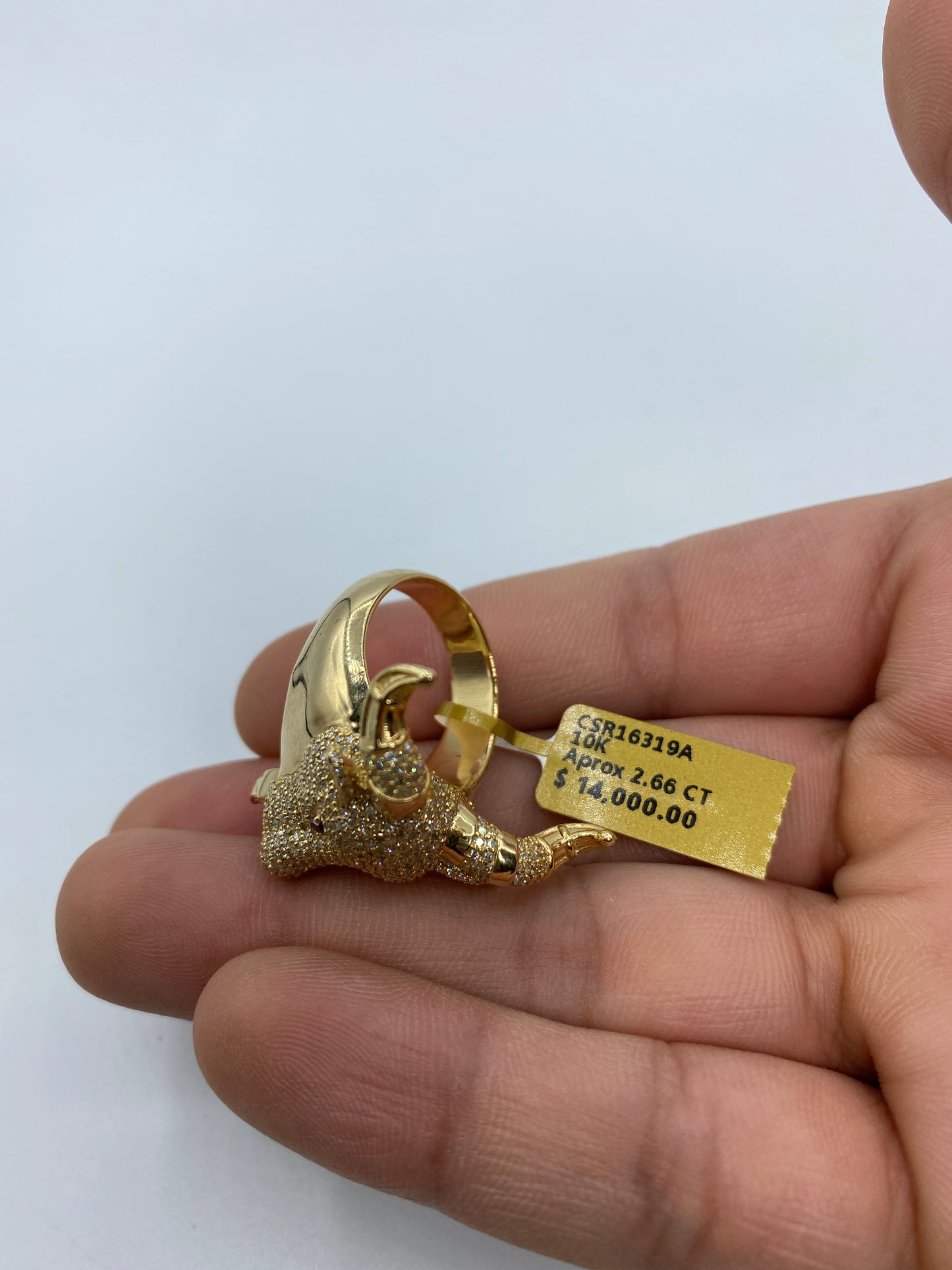 10K Goat Ring