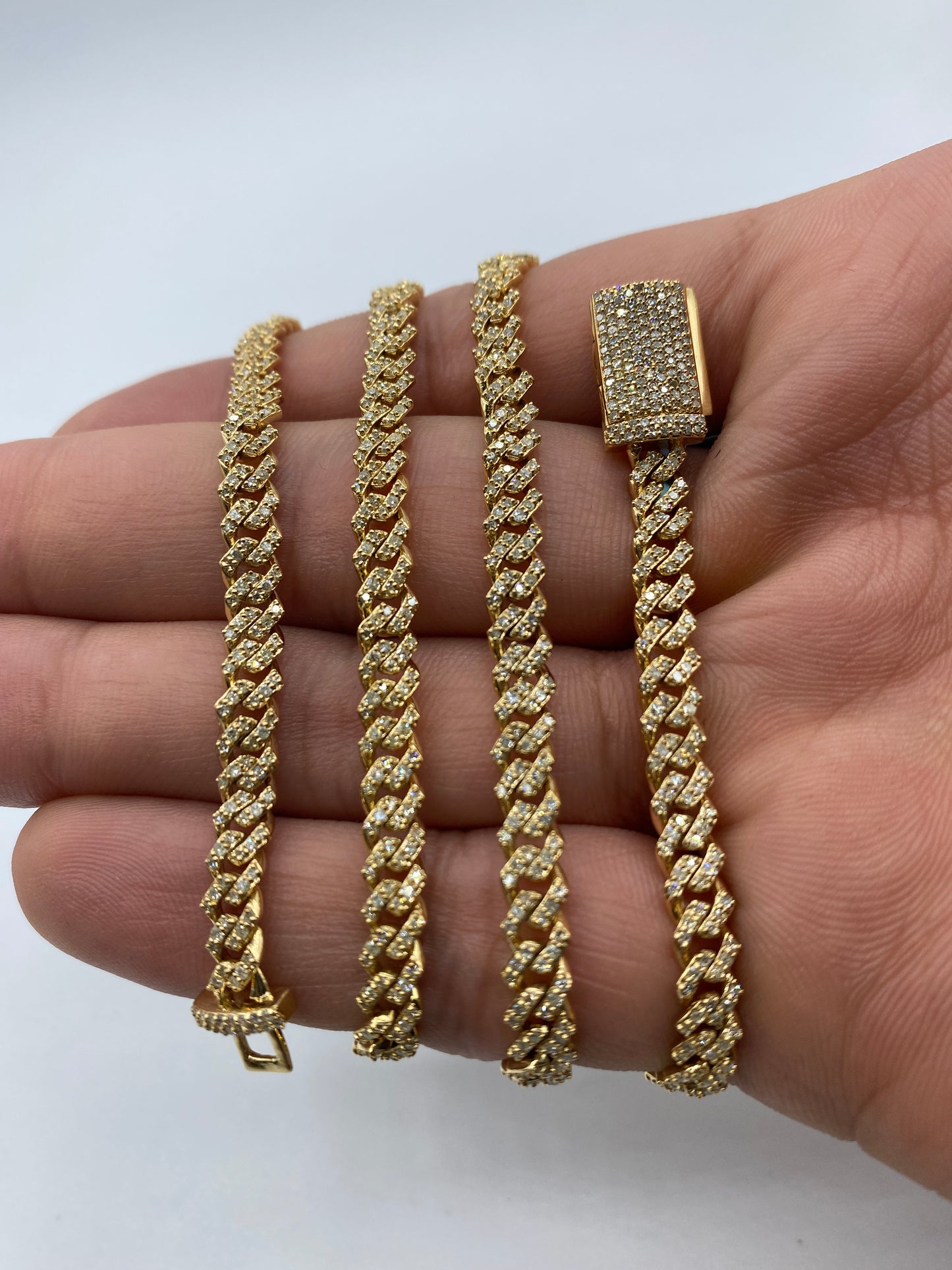14K Cuban Chain 4.5mm, 22in