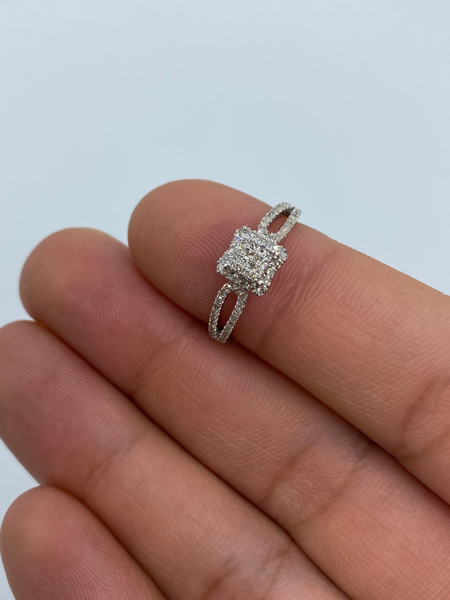 Square Engagement Ring