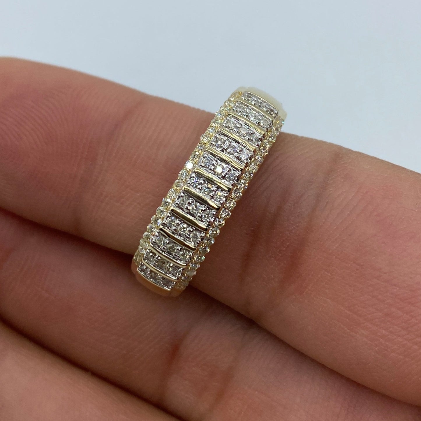 10K Diamond Band Style #5