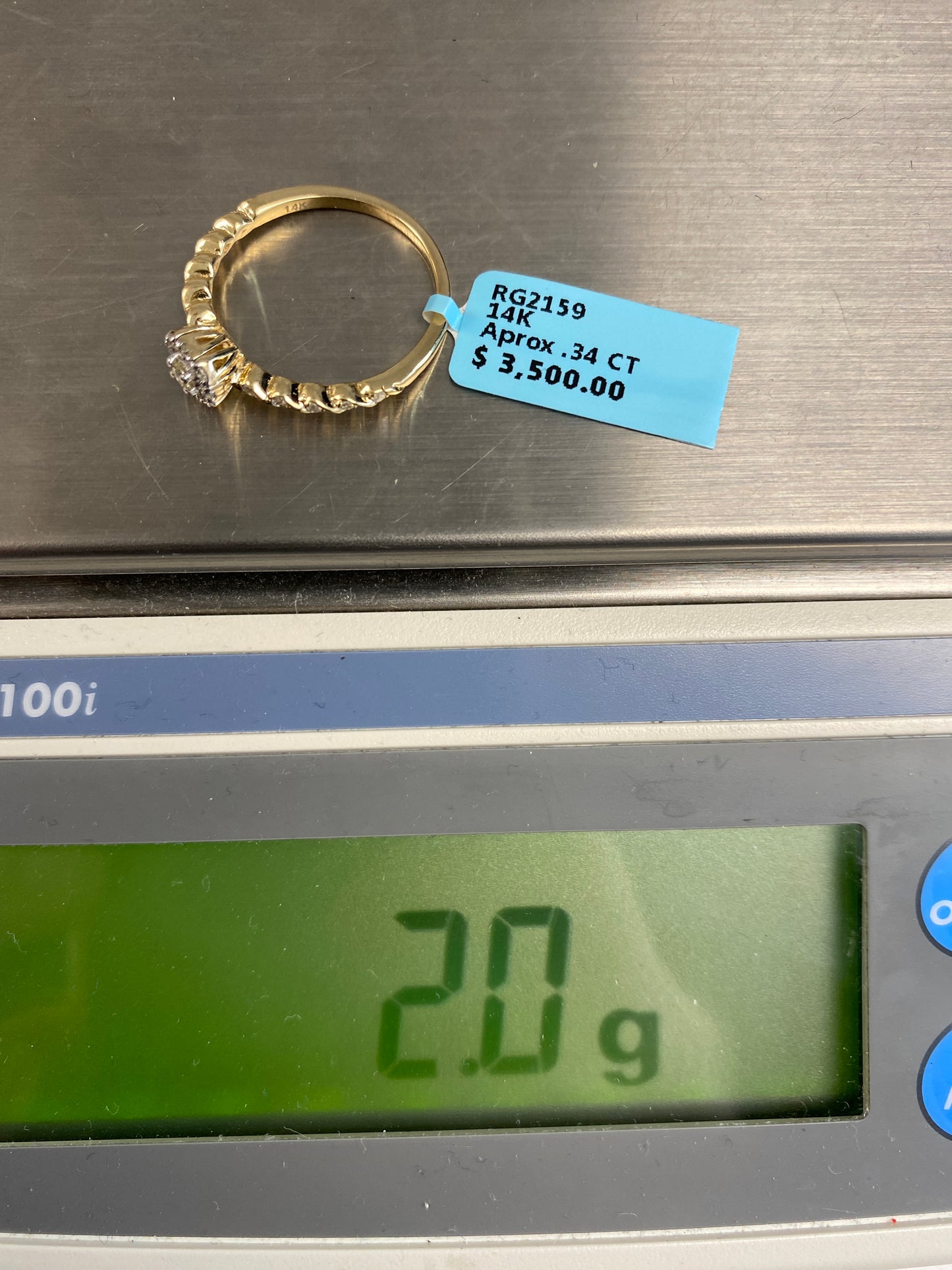 Flower Engagement Ring