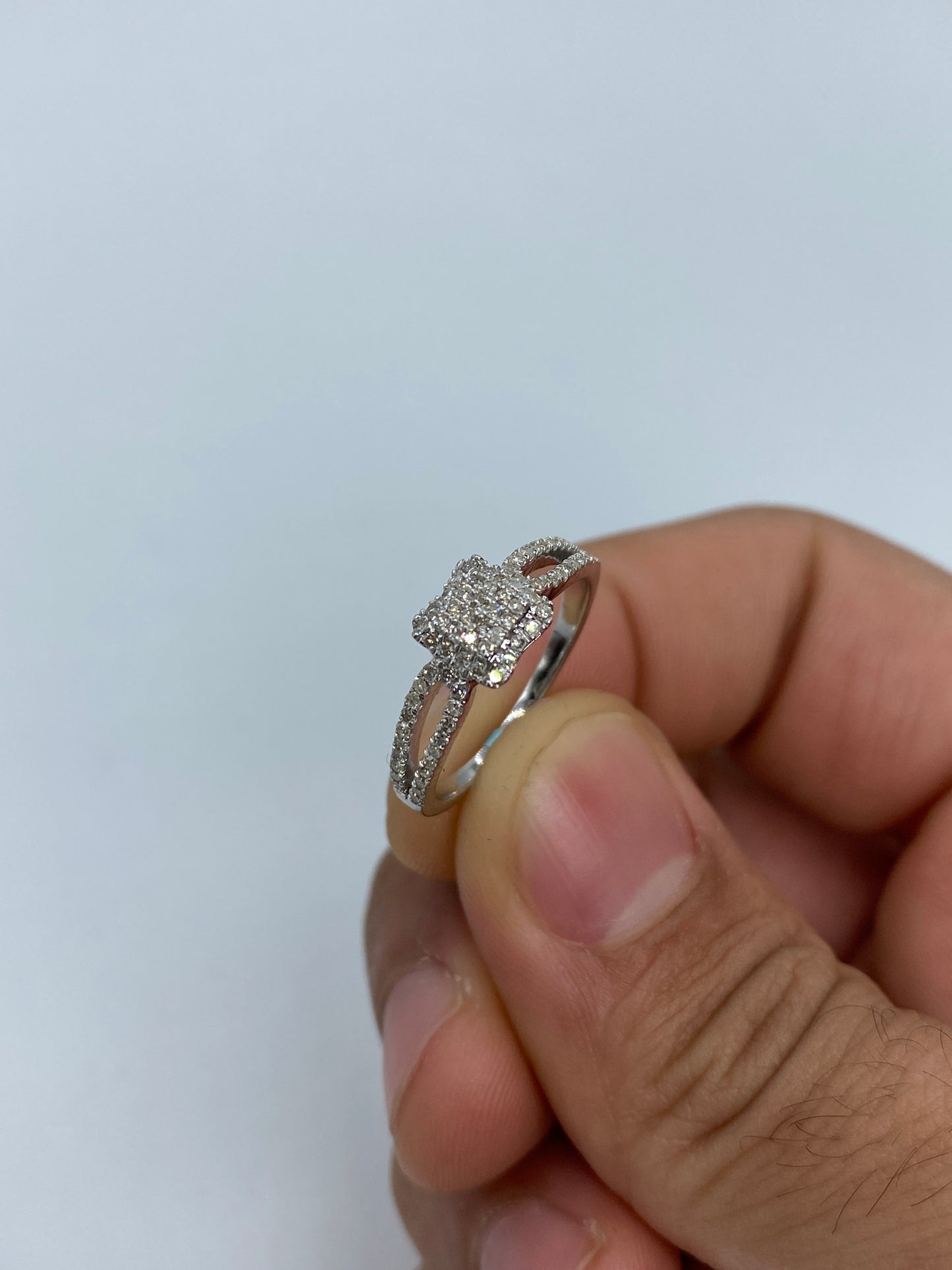 Square Engagement Ring