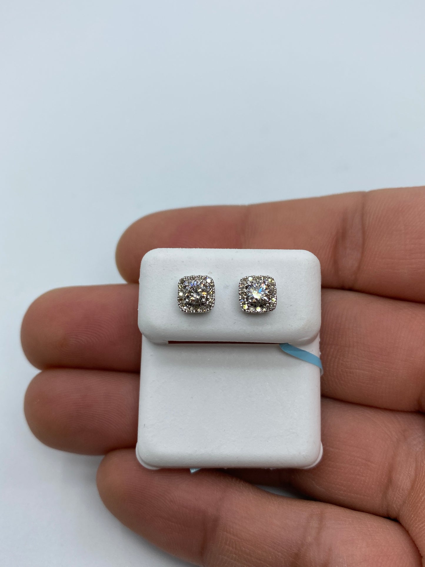 Square Earrings Style #4