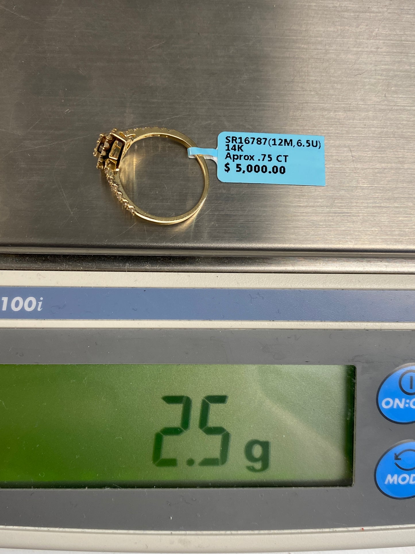 Pear Shape Engagement Ring