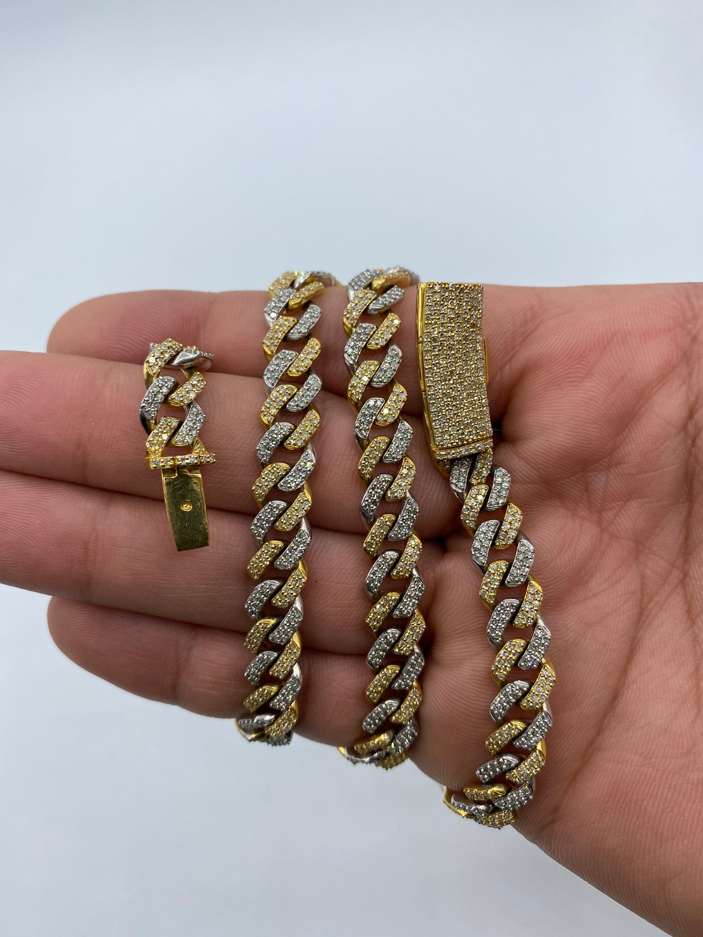 14K Cuban Chain 8mm, 20in