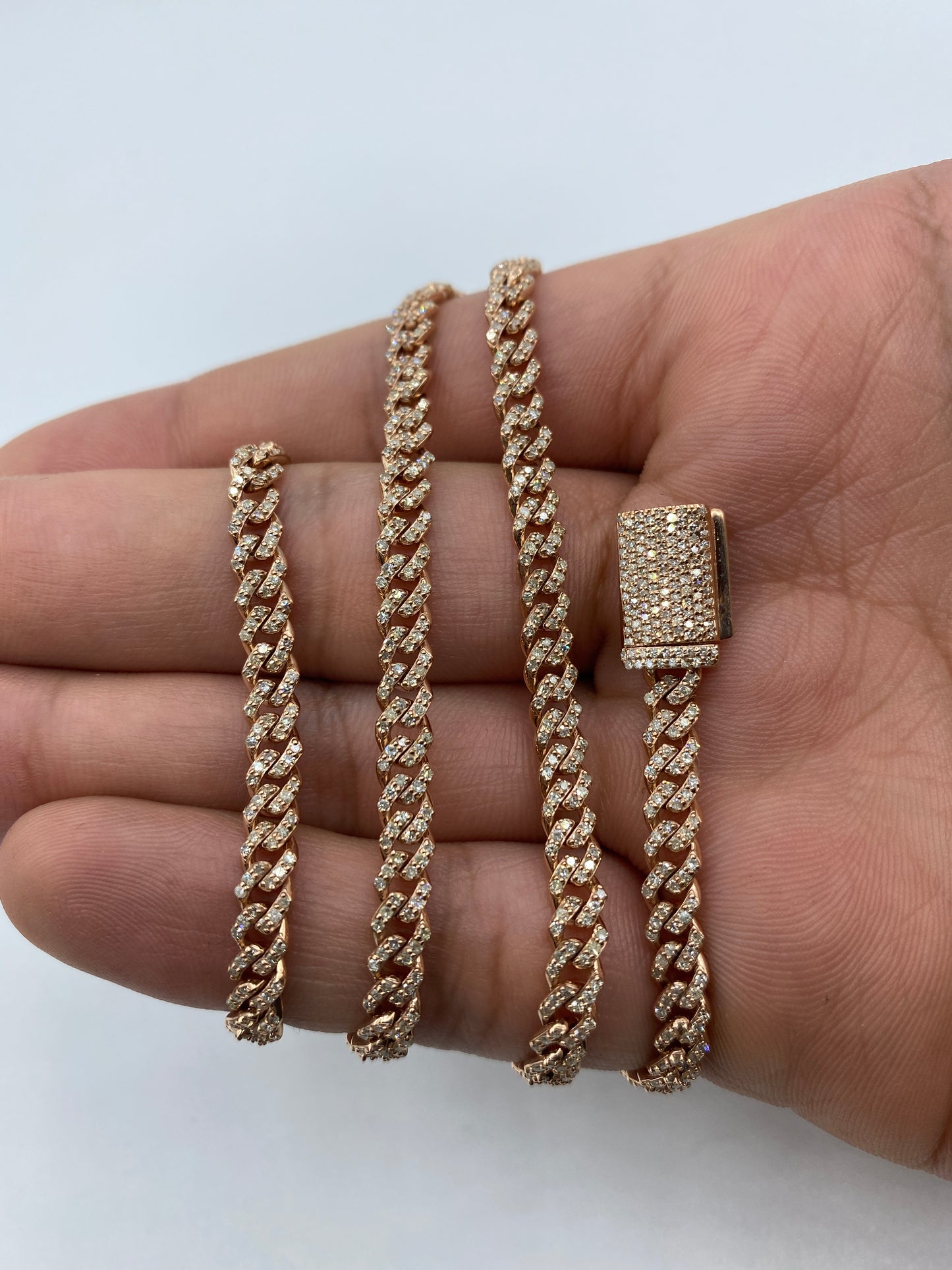 14K Cuban Chain 4.5mm, 22in