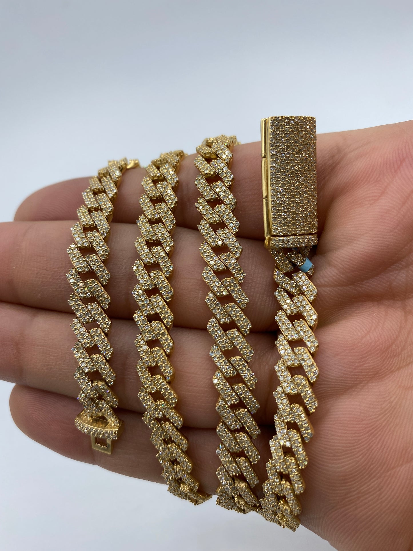 14K Cuban Chain 8mm, 22in