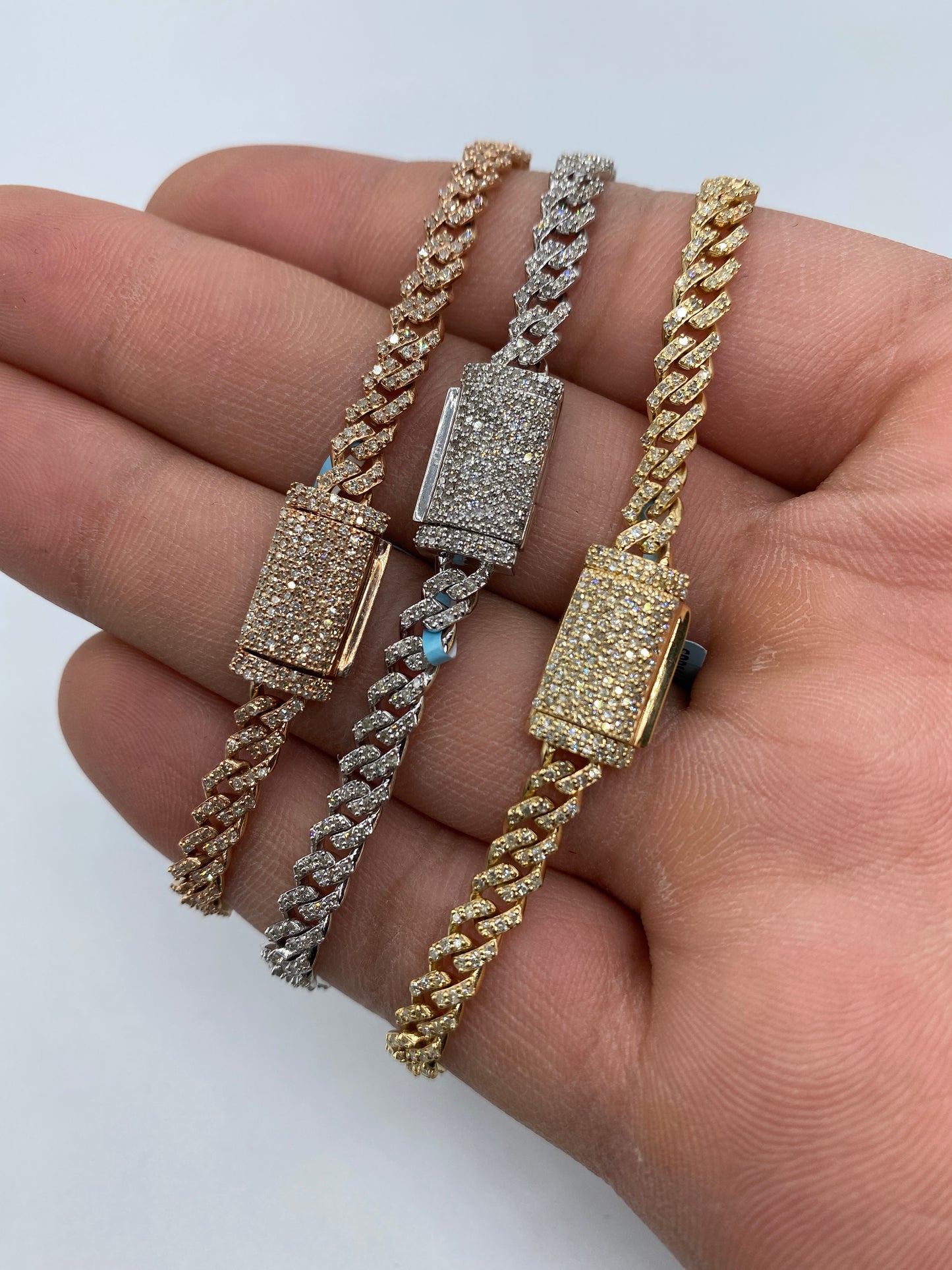 14K Cuban Bracelet 4.5mm, 8in