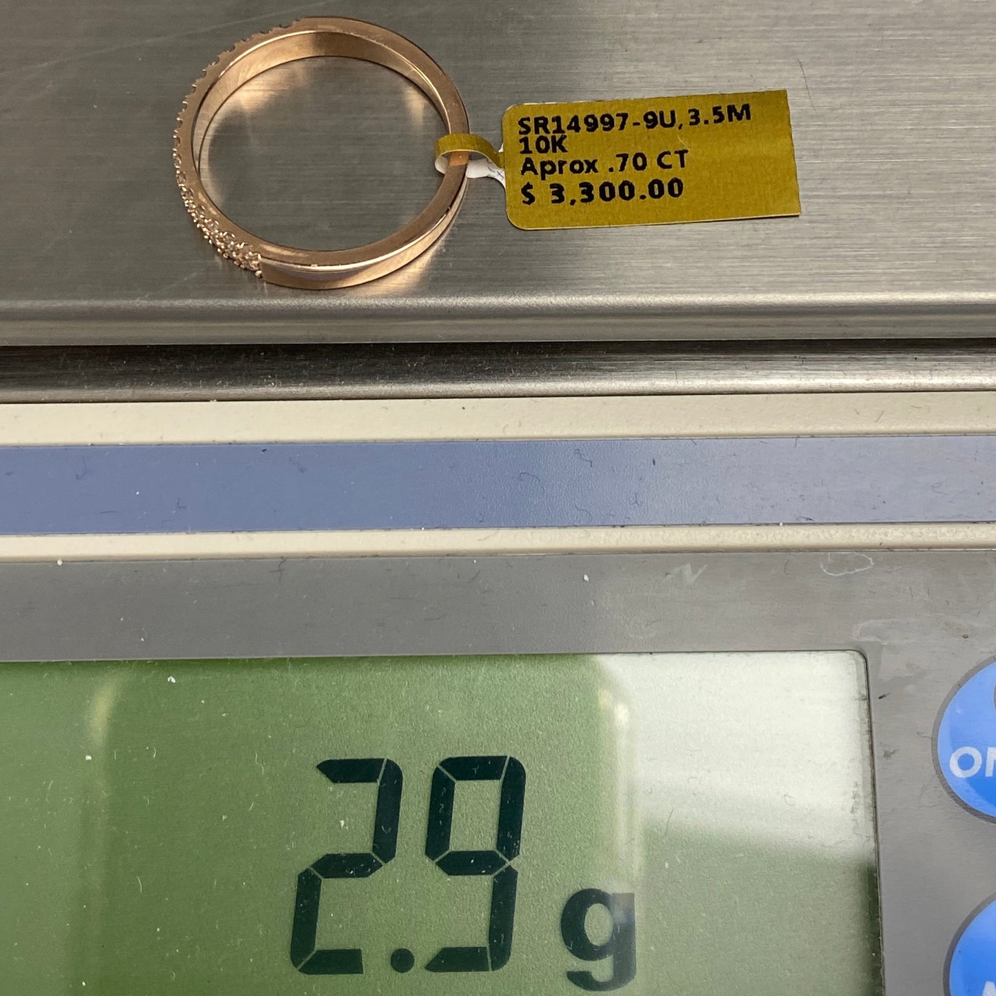 10K Diamond Band Style #2