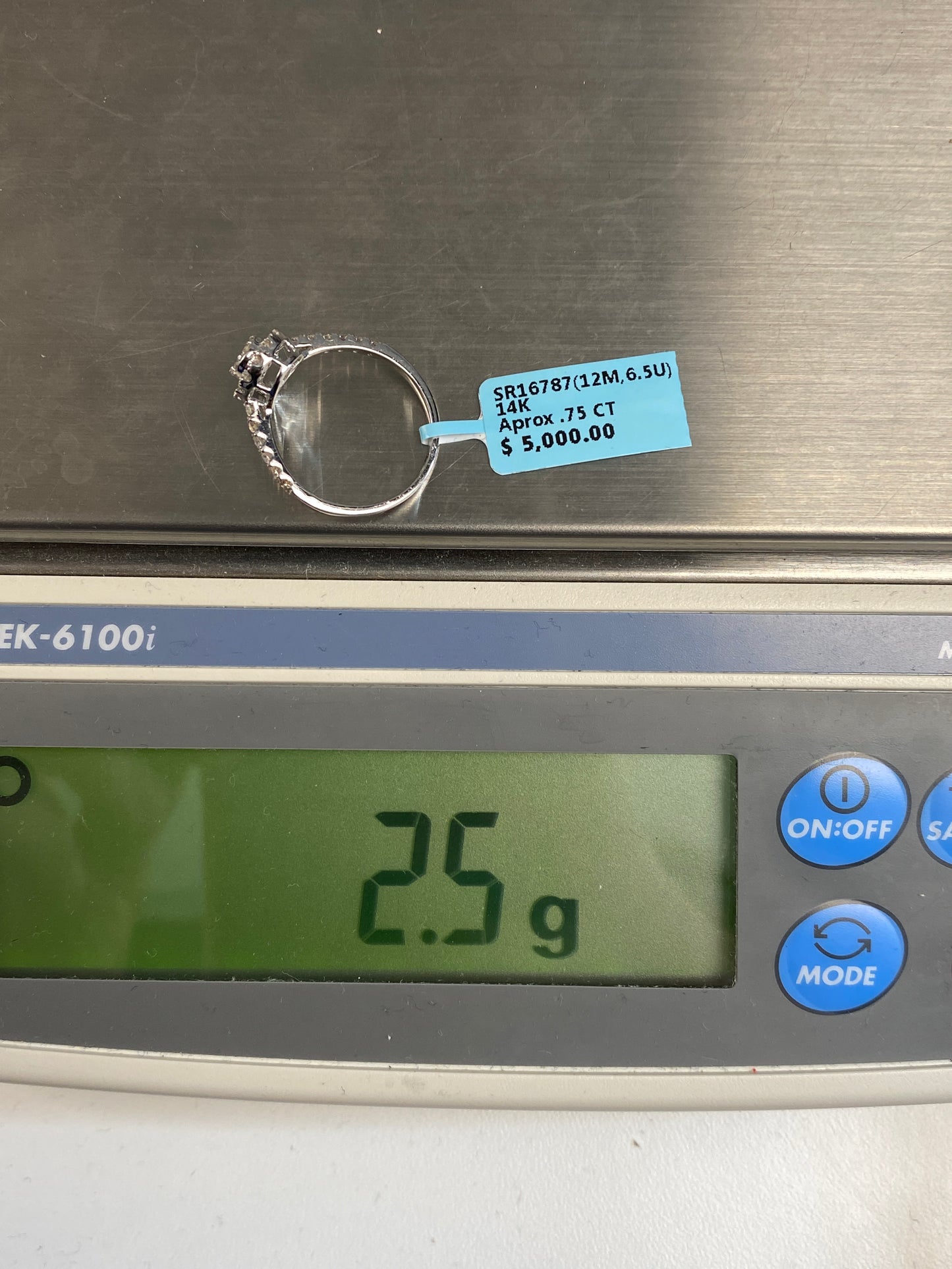 Pear Shape Engagement Ring