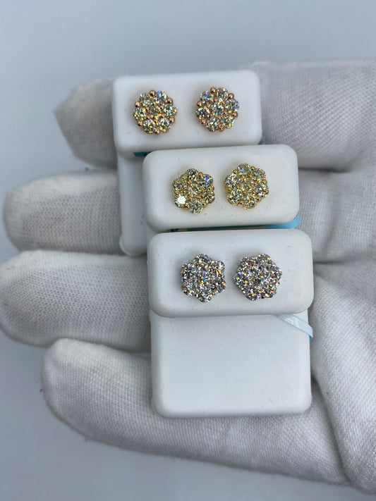 Flower Earrings Size #4