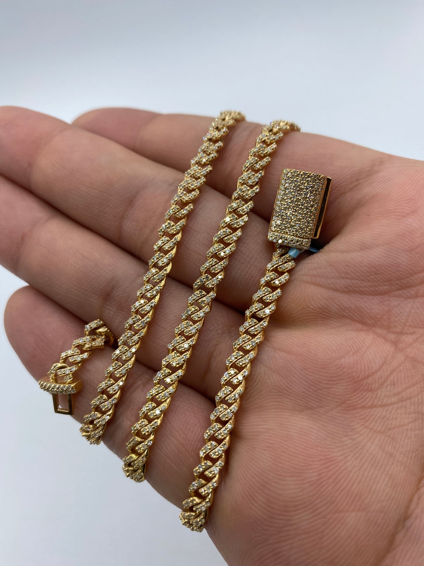 14K Cuban Chain 4.5mm, 18in