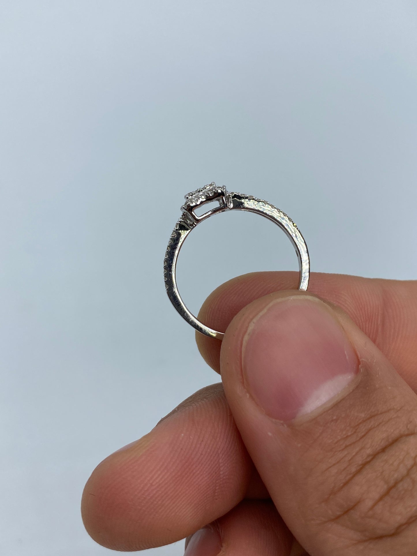 Square Engagement Ring