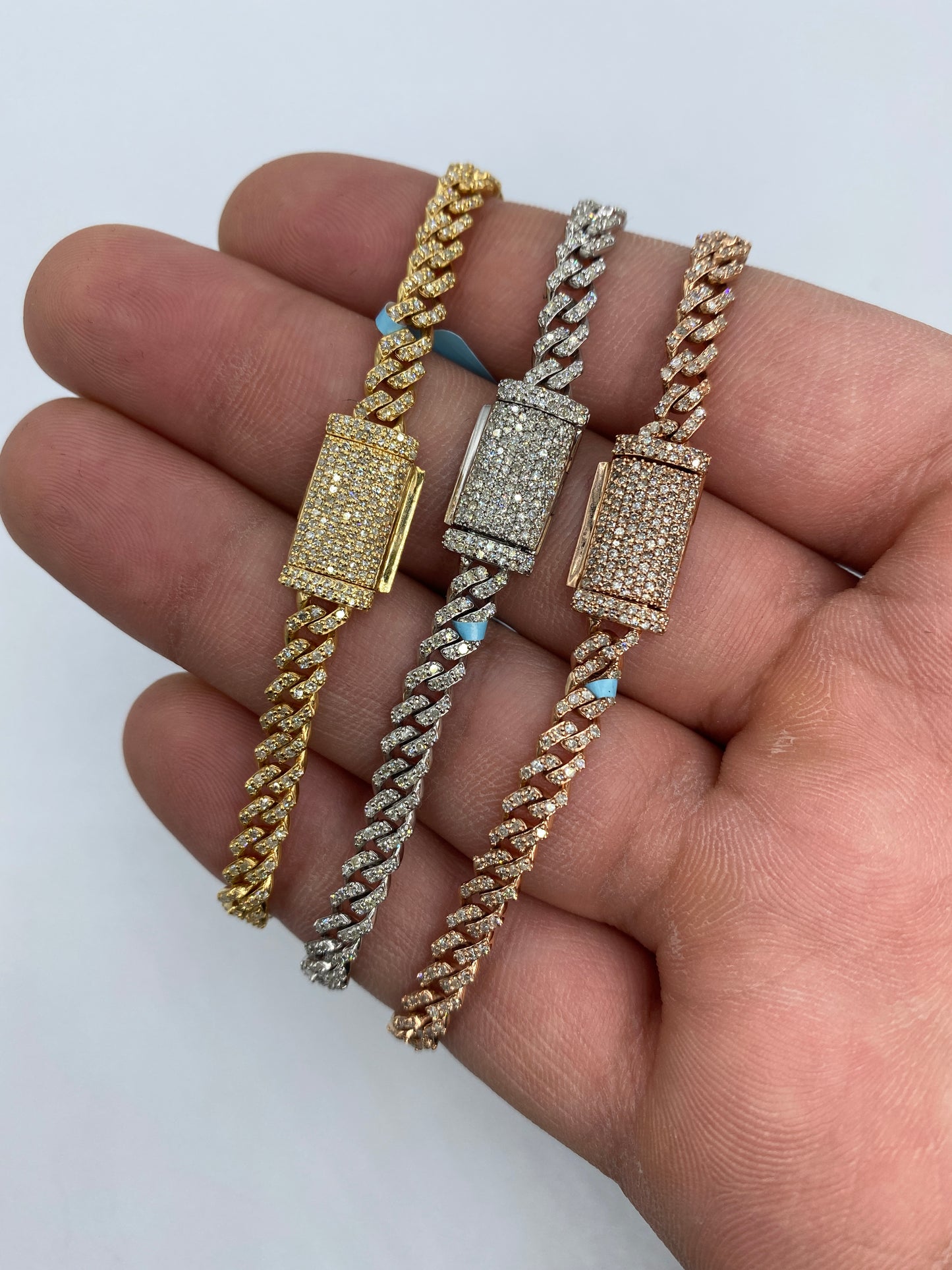 14K Cuban Bracelet 4.5mm, 7.5in