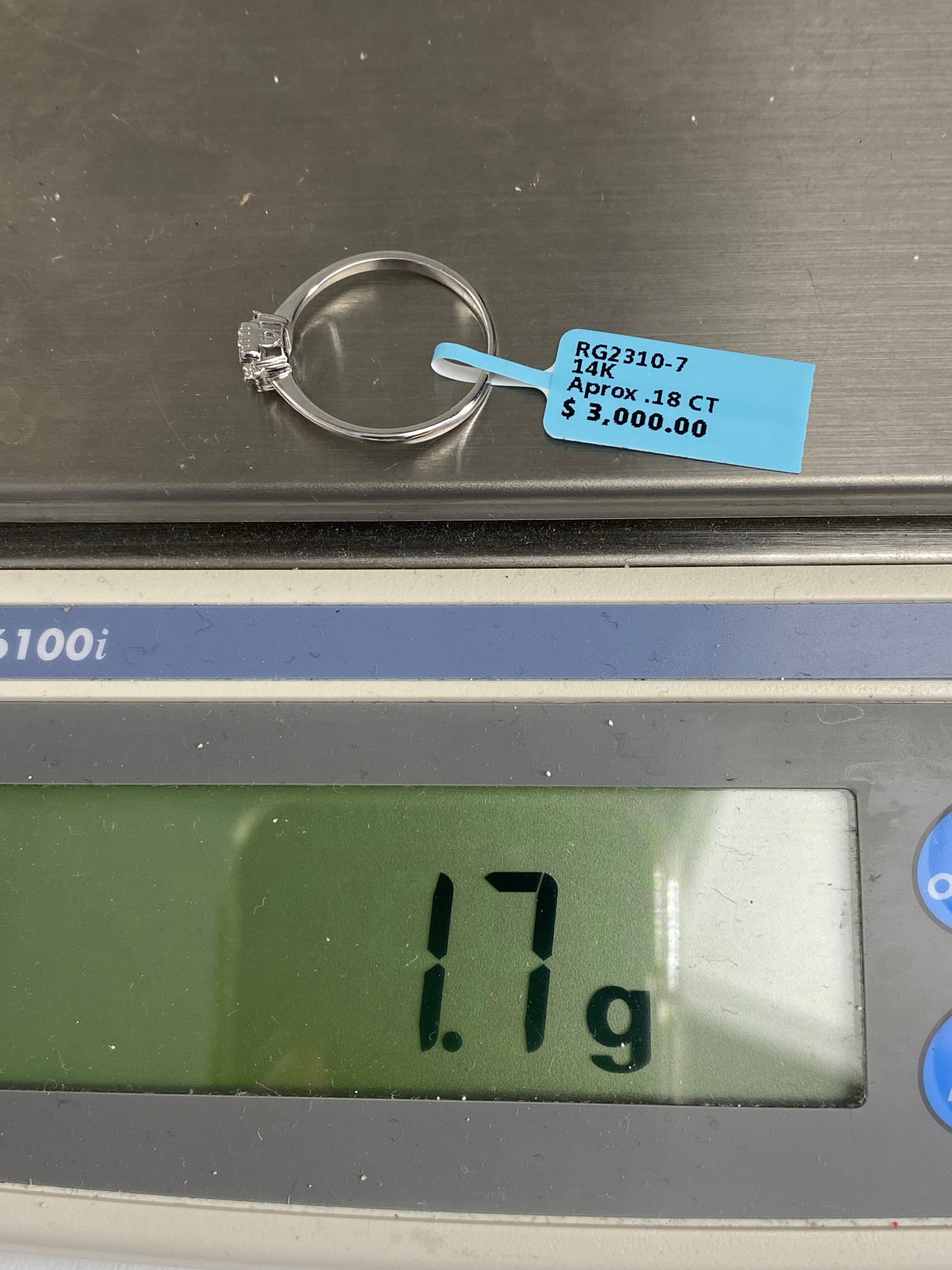 Minimal Baguette Engagement Ring