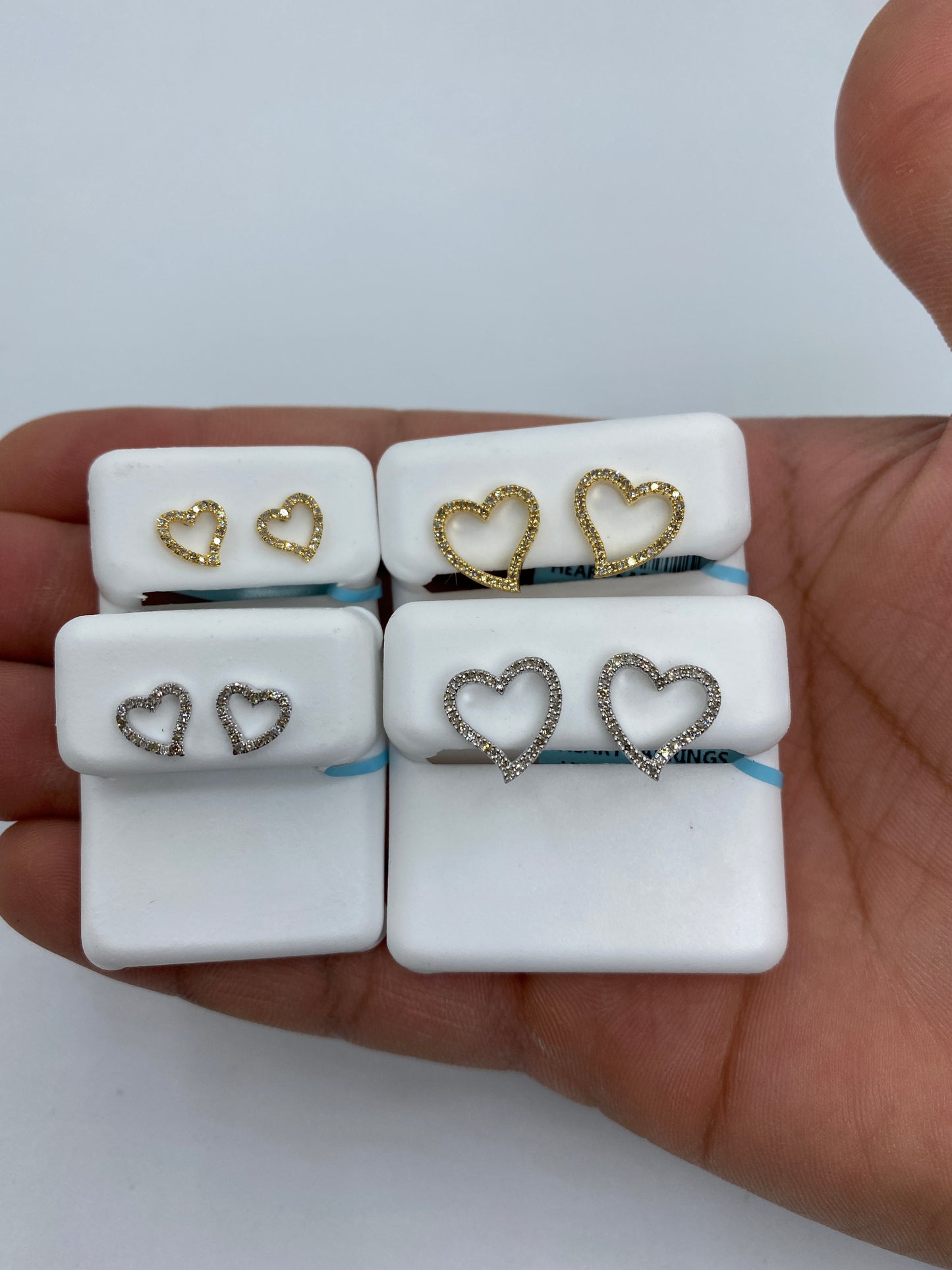 Heart Open Earrings