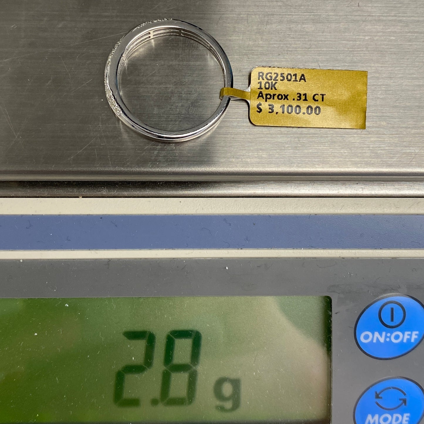 10K Diamond Band Style #4