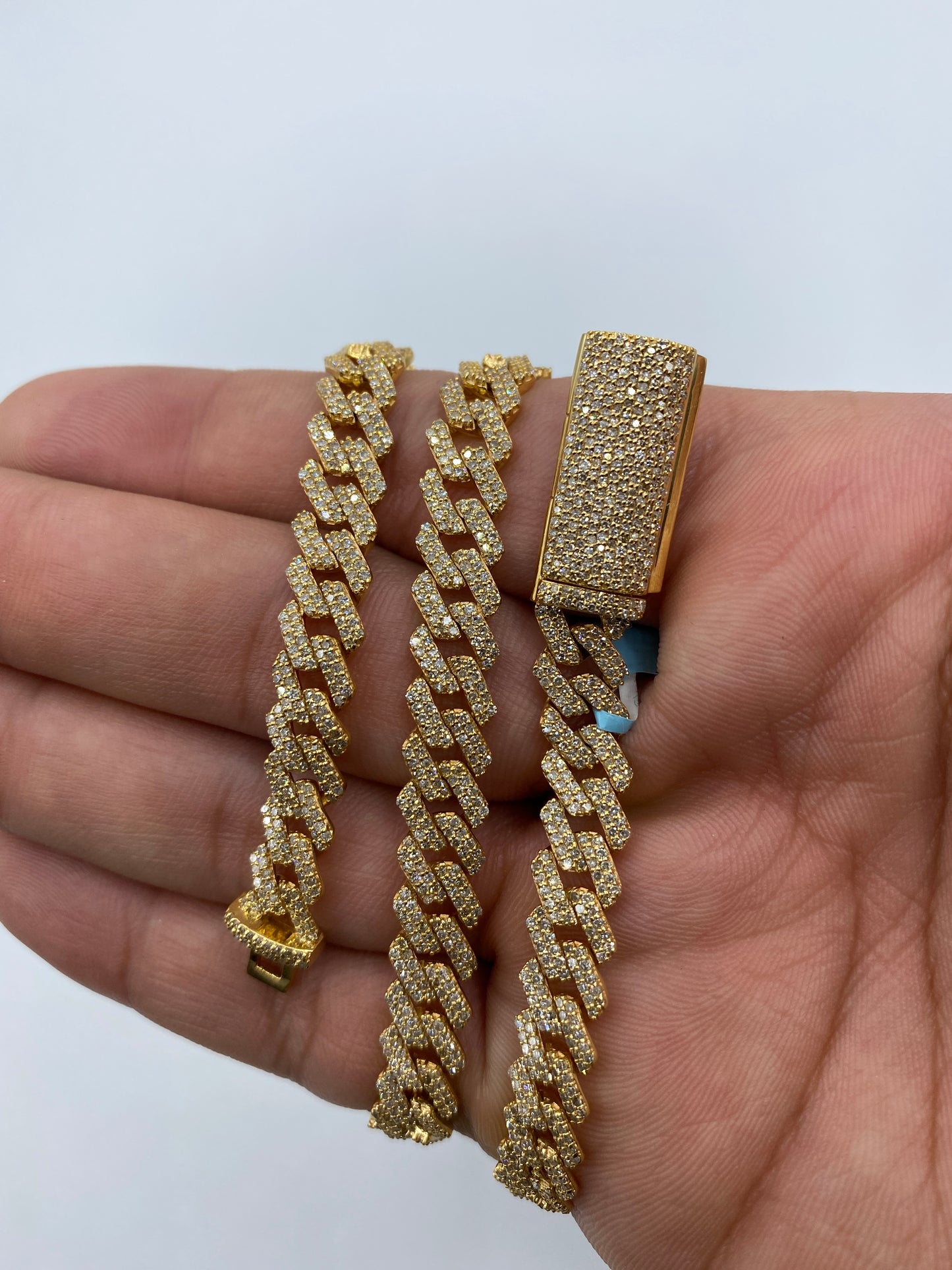 14K Cuban Chain 8mm, 16in