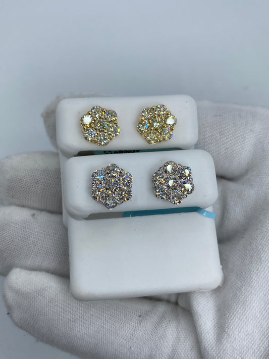 Flower Earrings Size #8