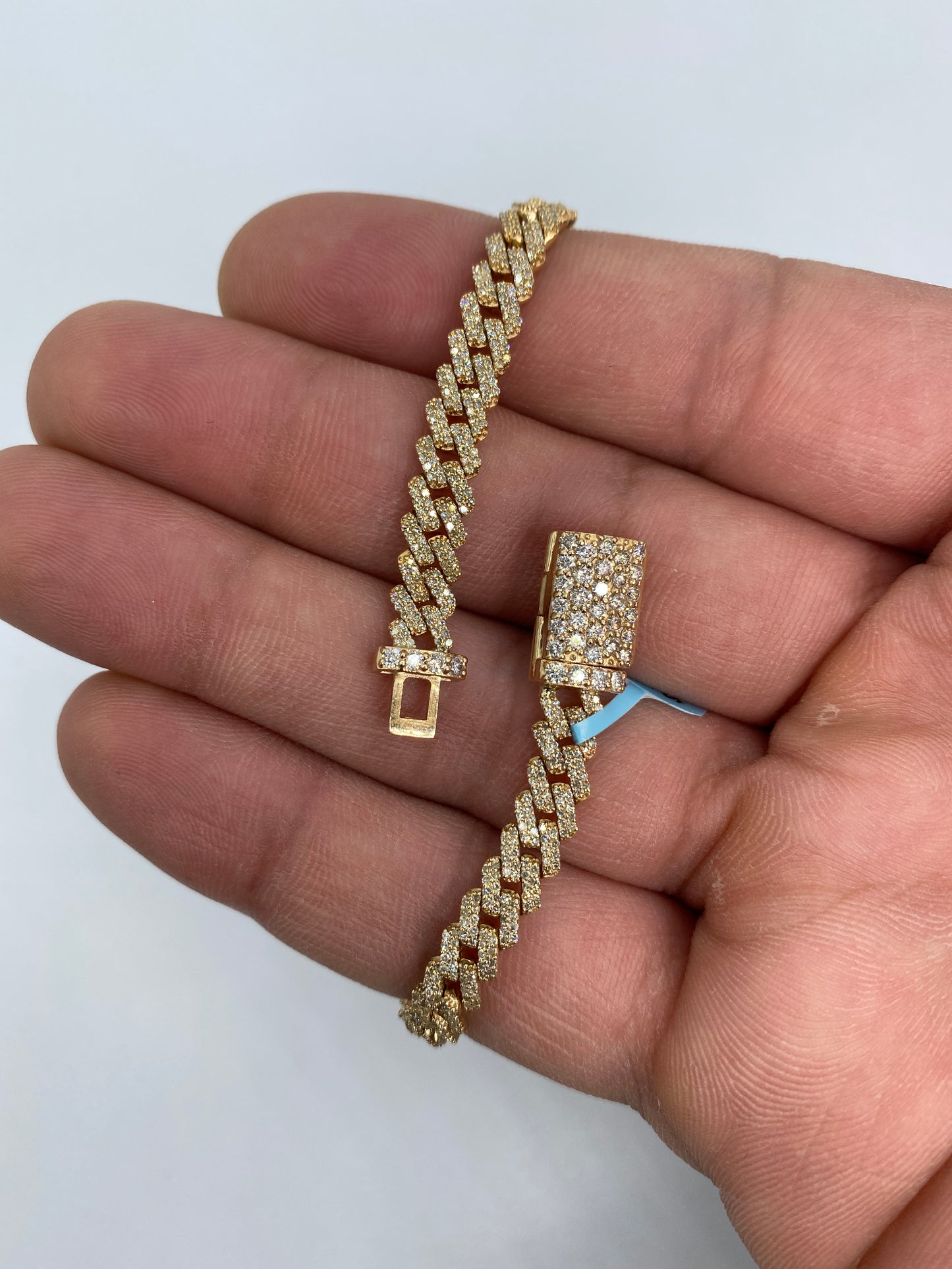 14K Cuban Bracelet 5.5mm, 7in