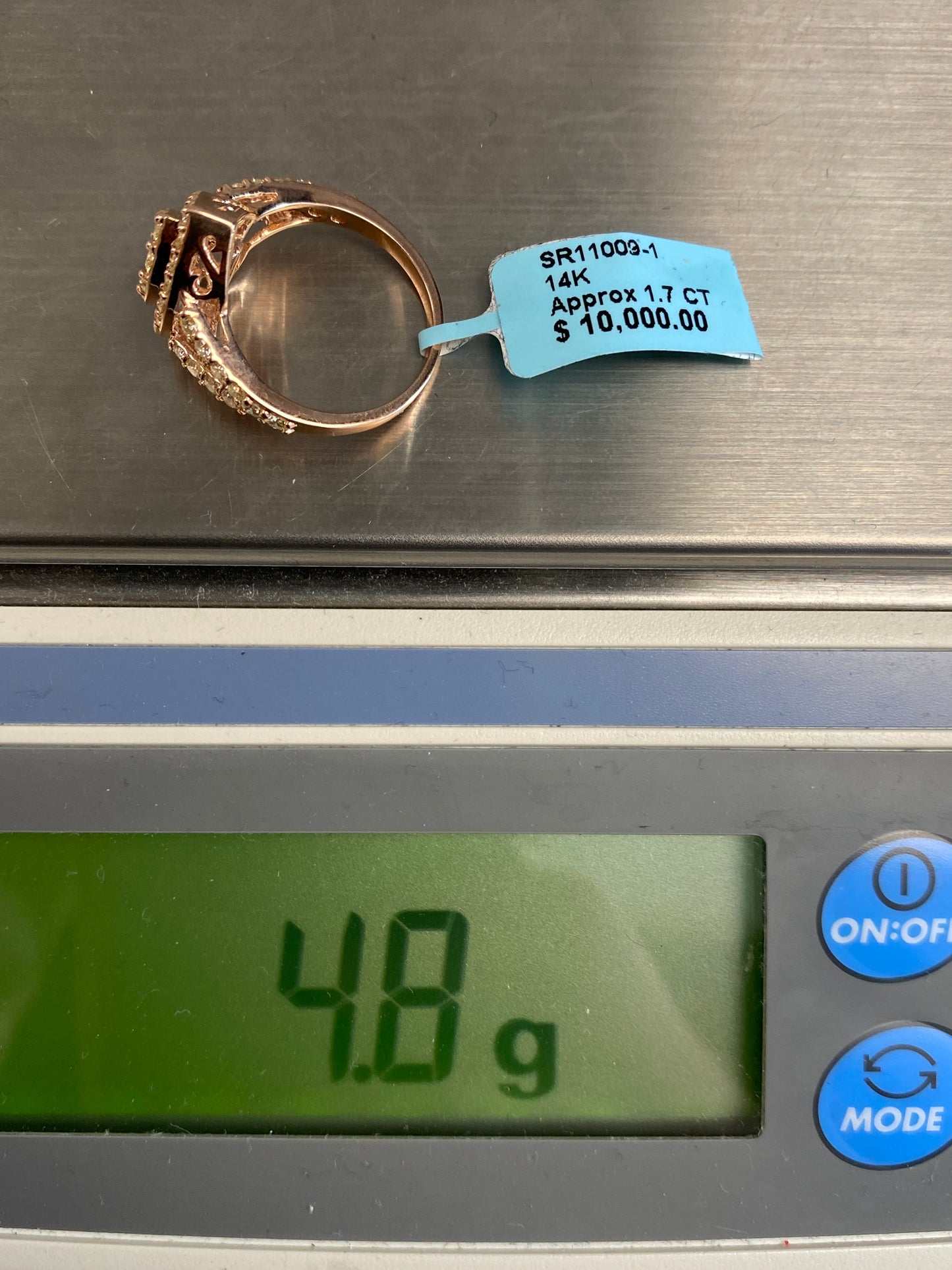 Pear Shape Engagement Ring